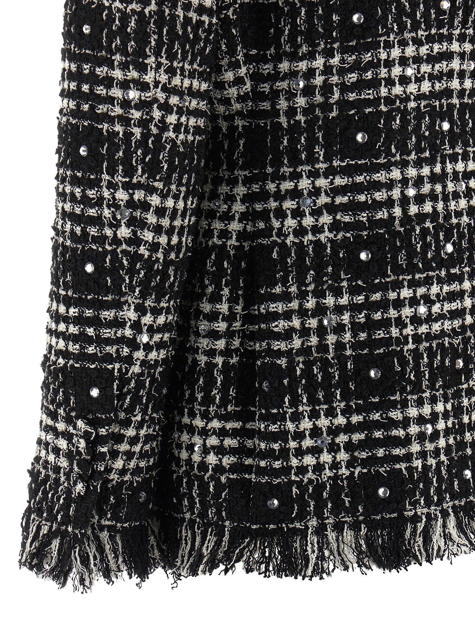 Giuseppe Di Morabito Tweed And Rhinestone Blazer