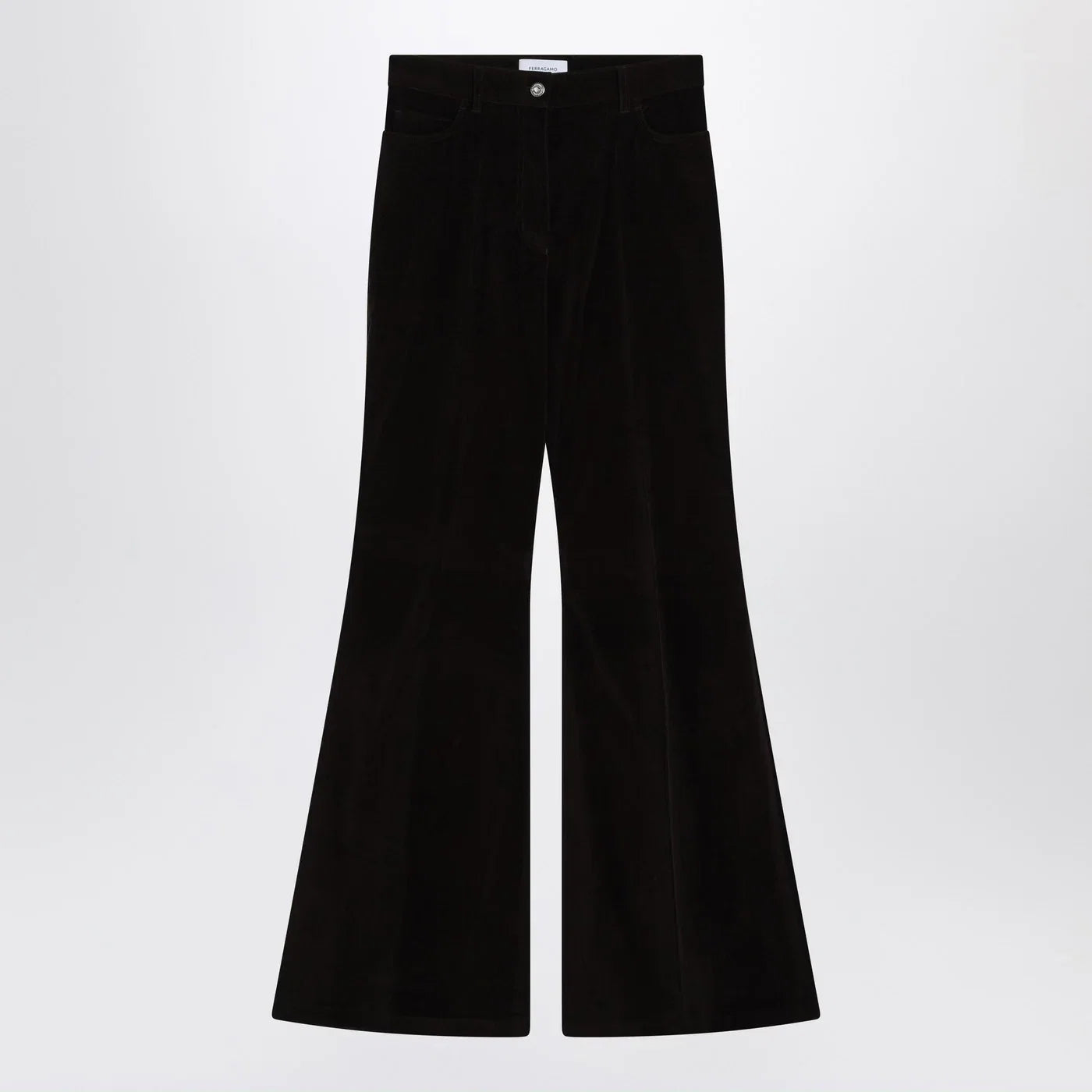 Ferragamo Espresso flared pants