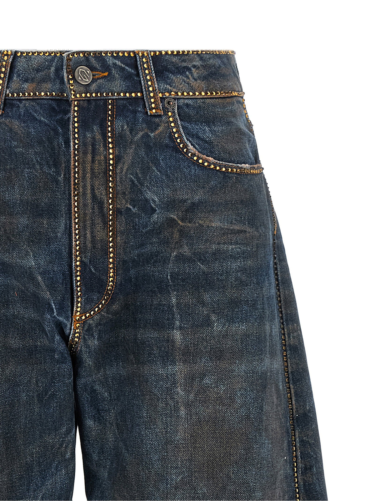 Giuseppe Di Morabito Rhinestone Jeans