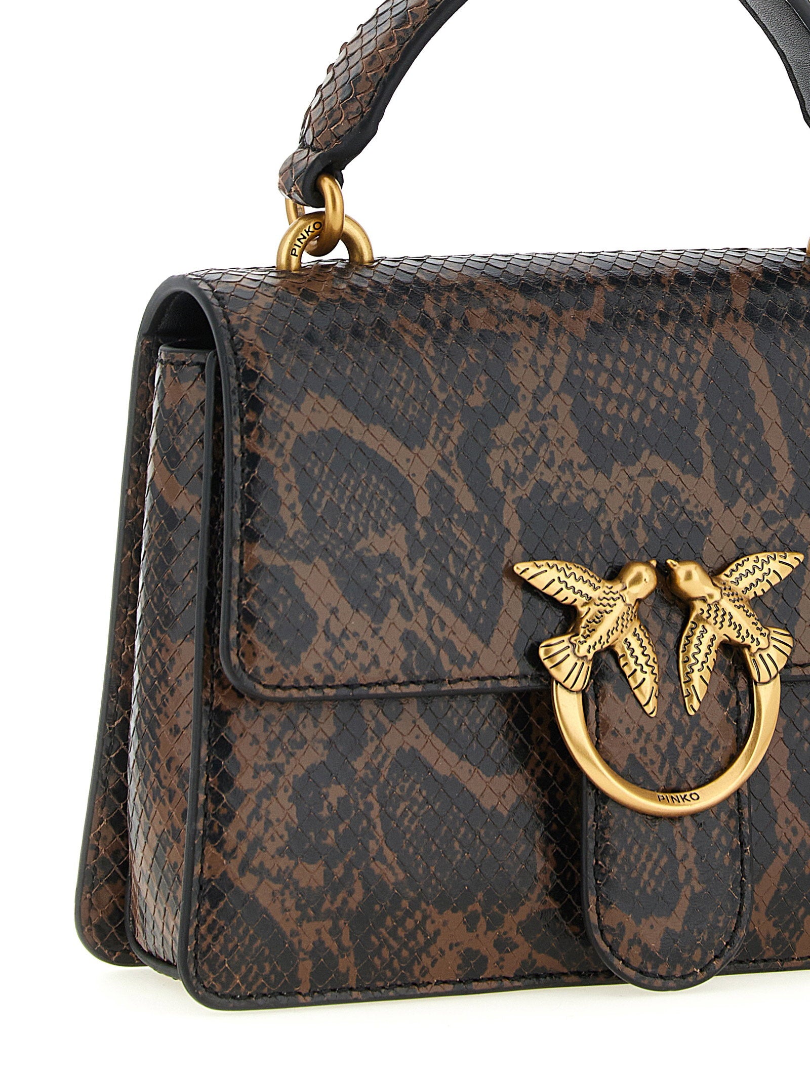 Pinko Mini Love One Light Handbag
