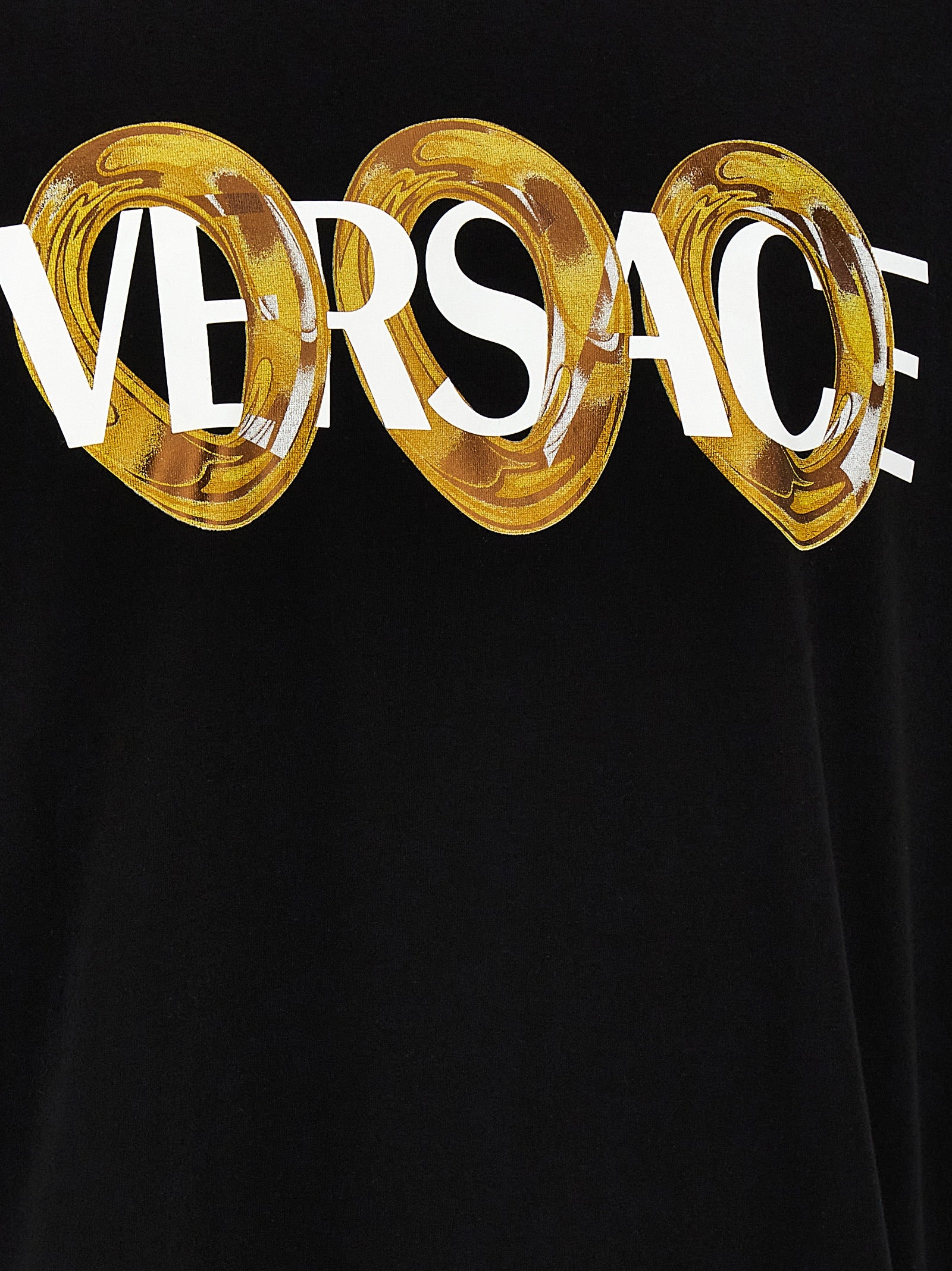 Versace Logo Print T-shirt