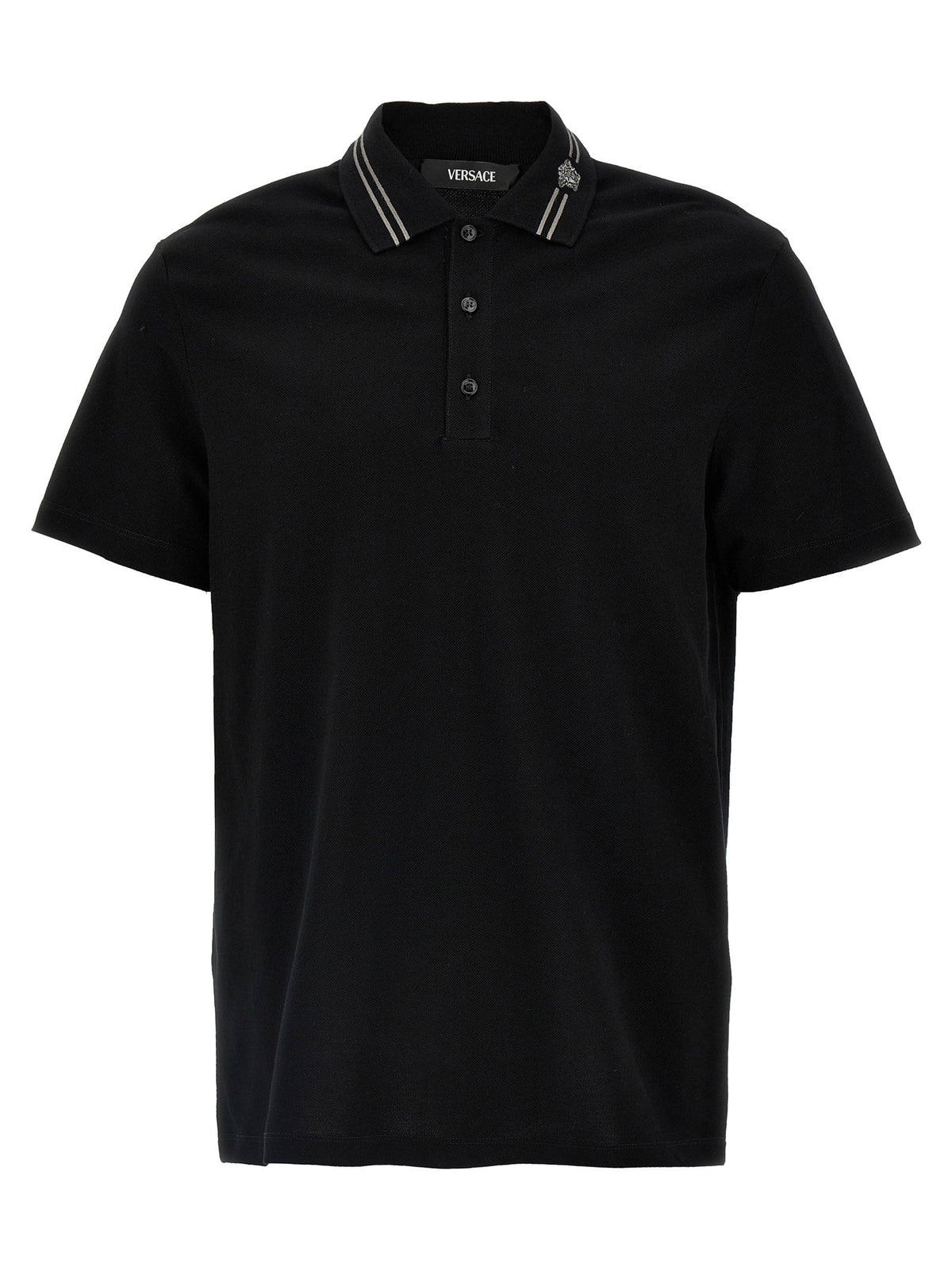 Versace Medusa Embroidery Polo Shirt