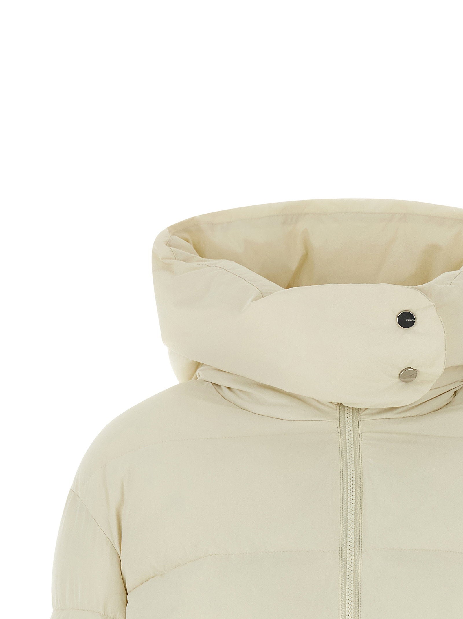 Pinko Love Birds Logo Down Jacket