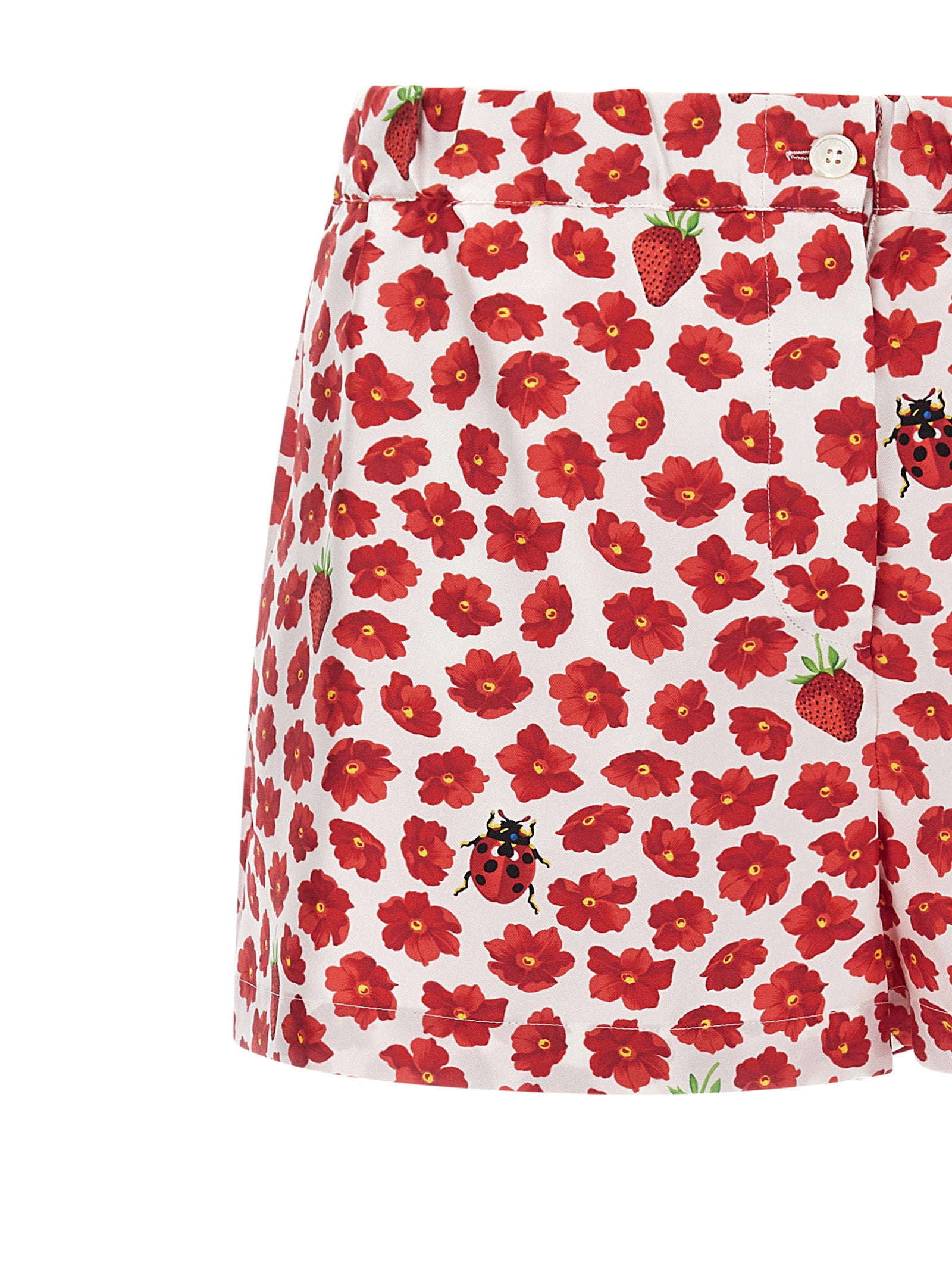 Versace Strawberry Garden Shorts