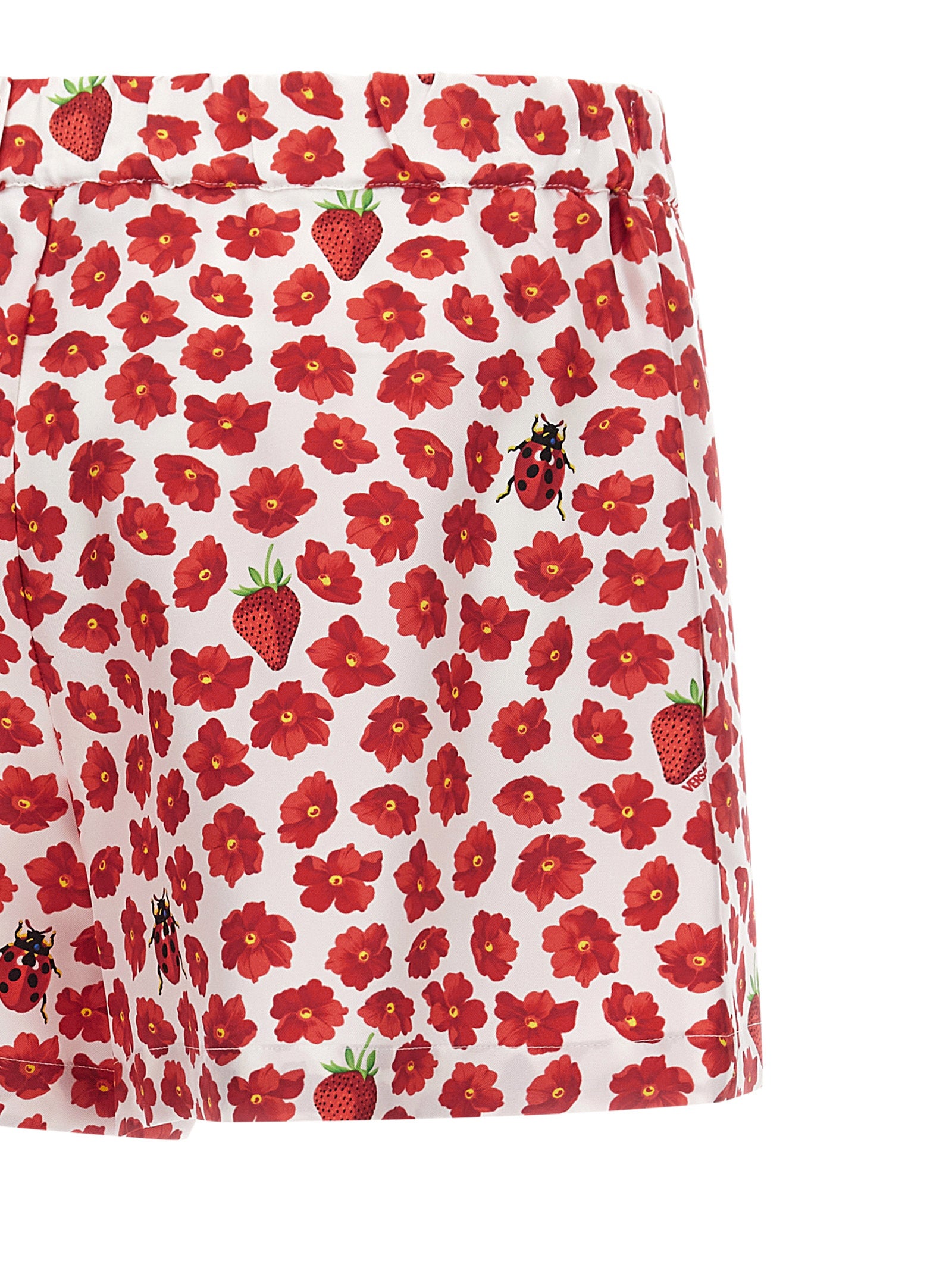 Versace Strawberry Garden Shorts