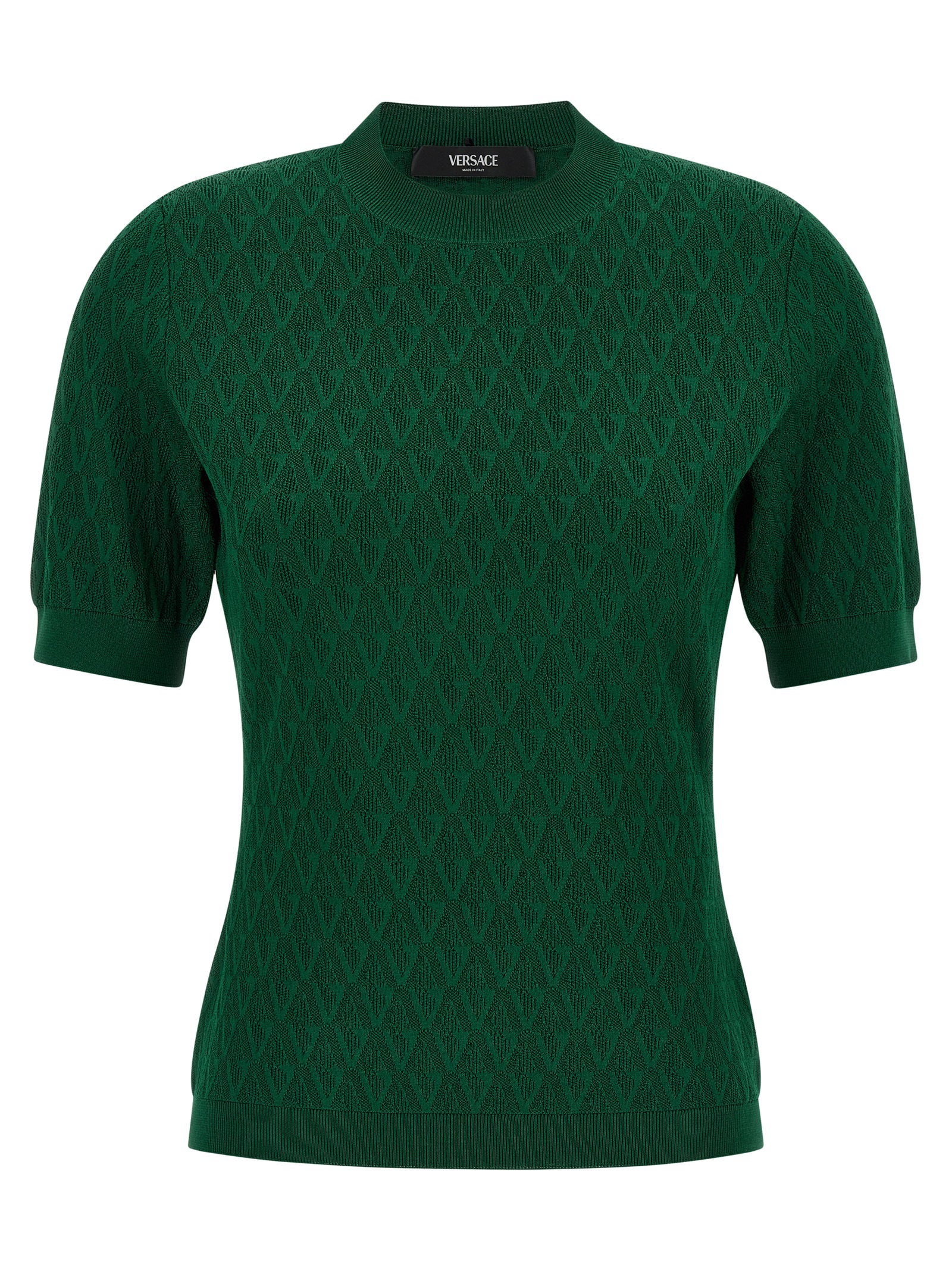 Versace V-pattern T-shirt