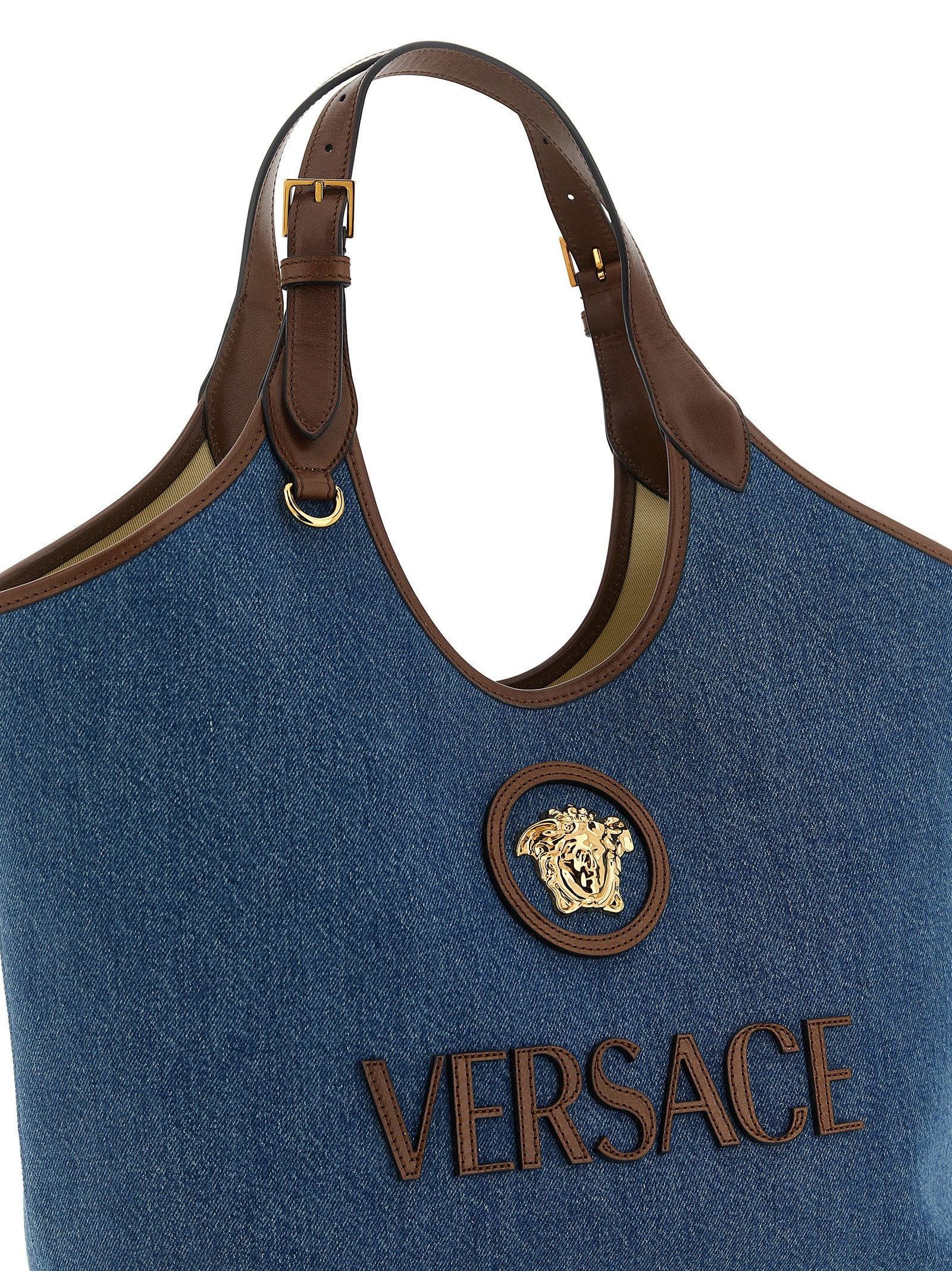 Versace Medium La Medusa Shopping Bag