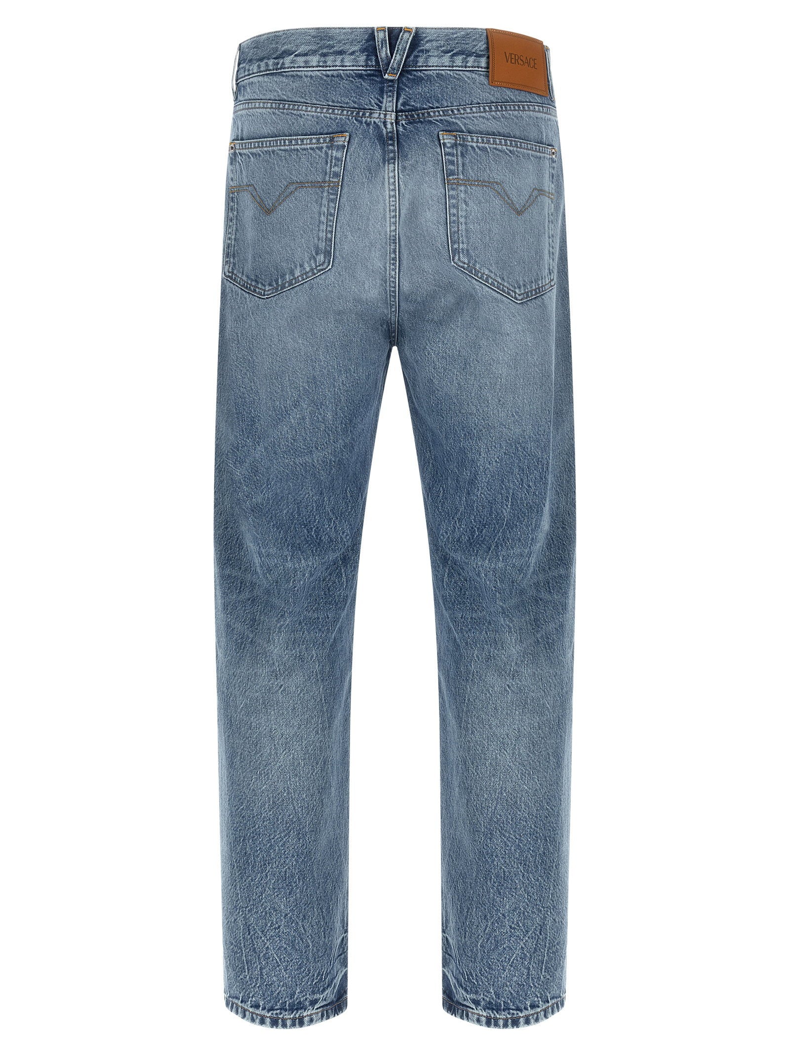 Versace Studded Jeans
