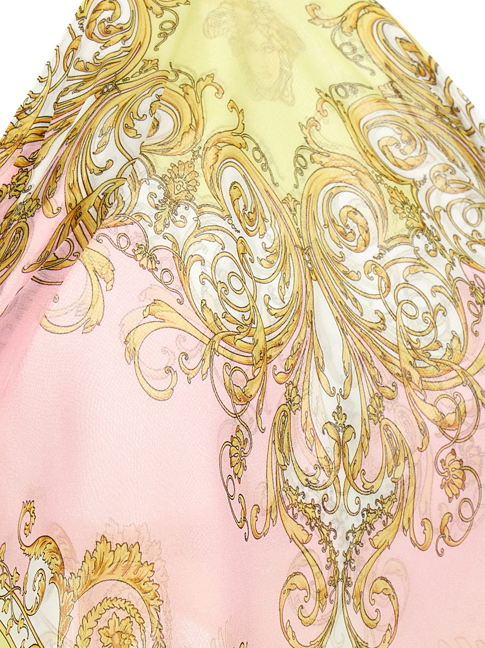 Versace Spring Barocco Scarf Top