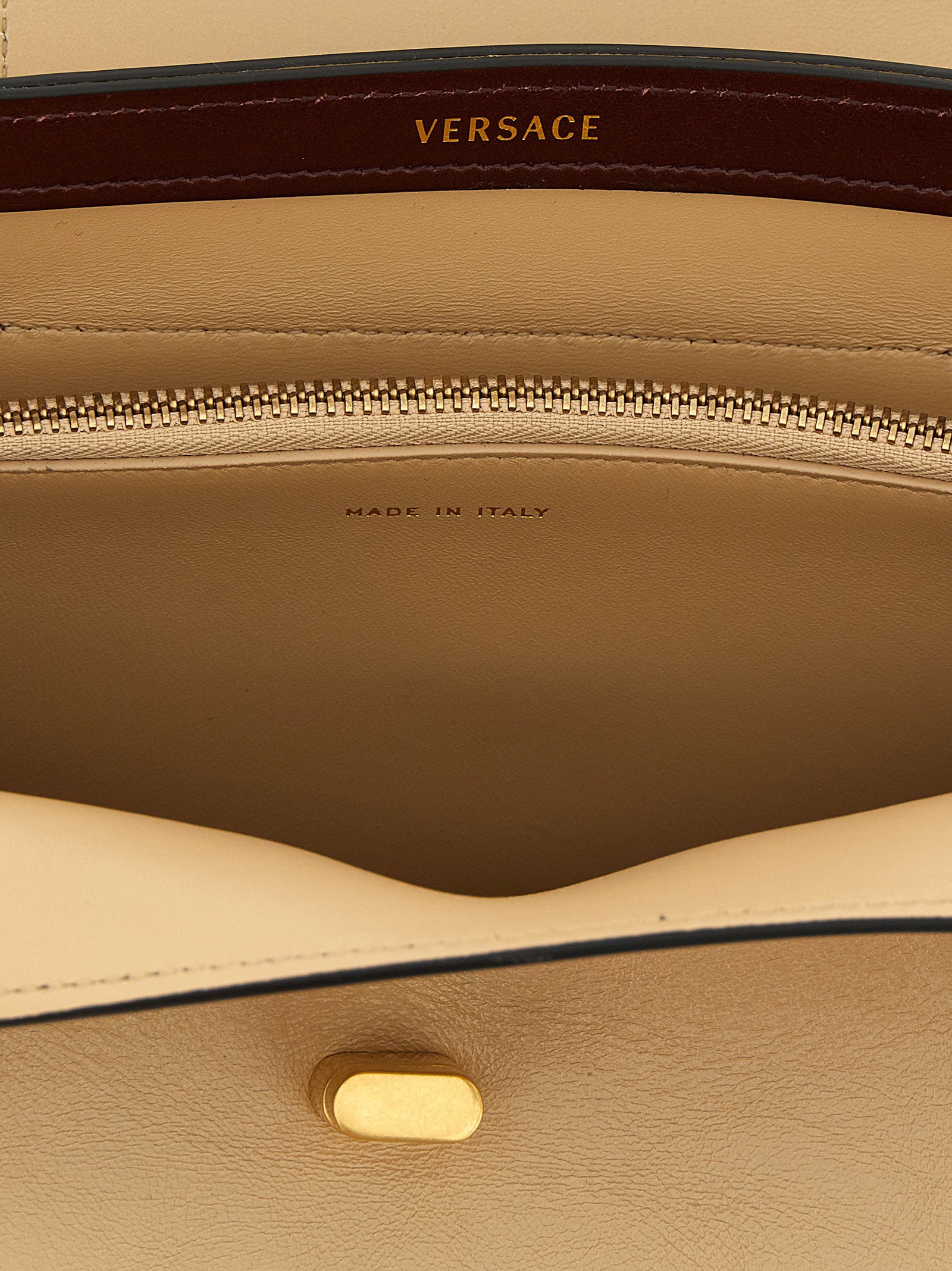 Versace Vivian Leather Shoulder Bag
