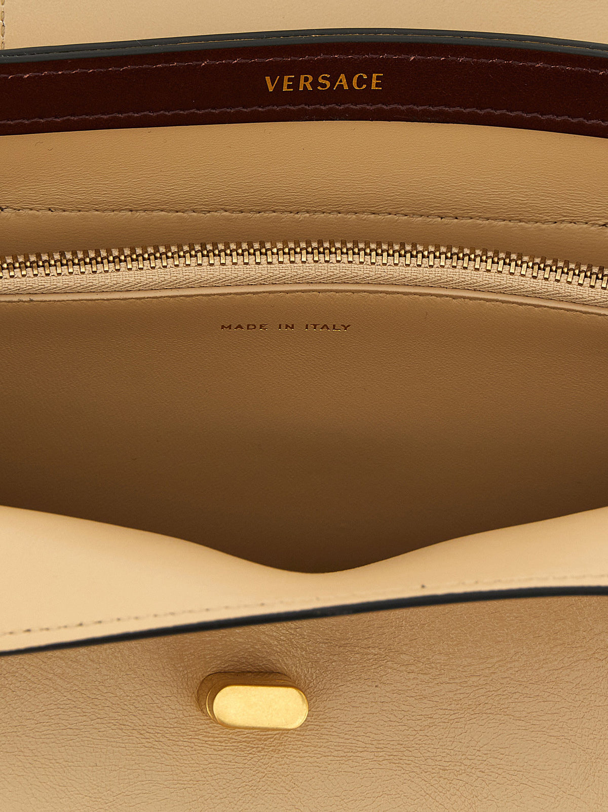 Versace Vivian Leather Shoulder Bag
