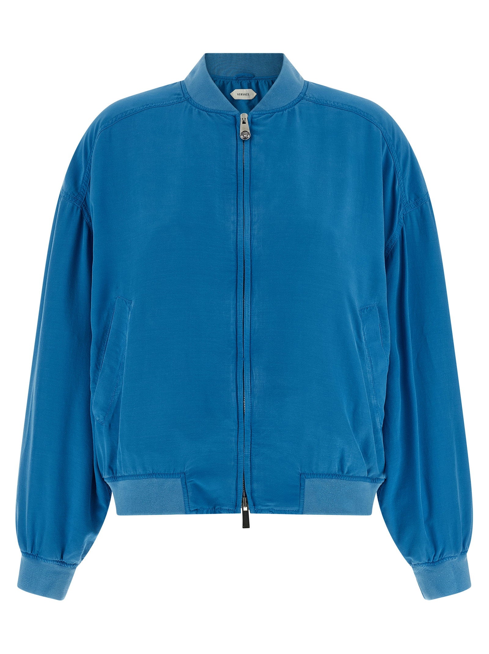Versace Silk Poplin Blouson