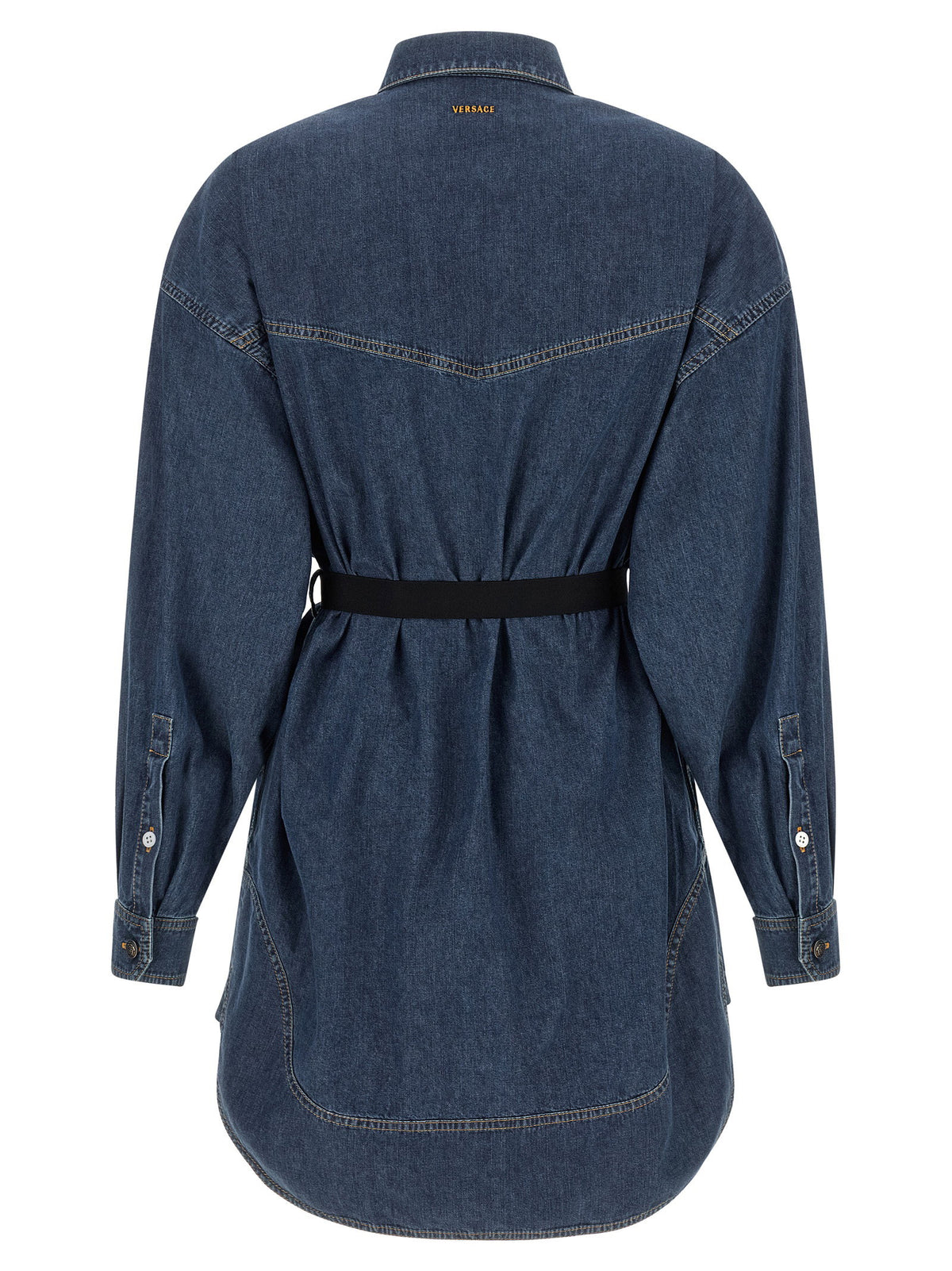 Versace Chambray Denim Dress