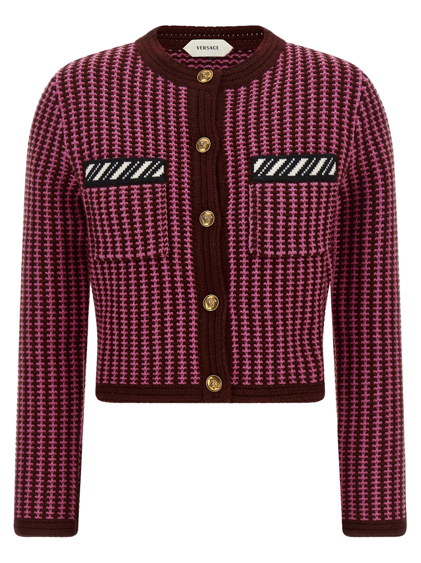 Versace Crochet Cardigan
