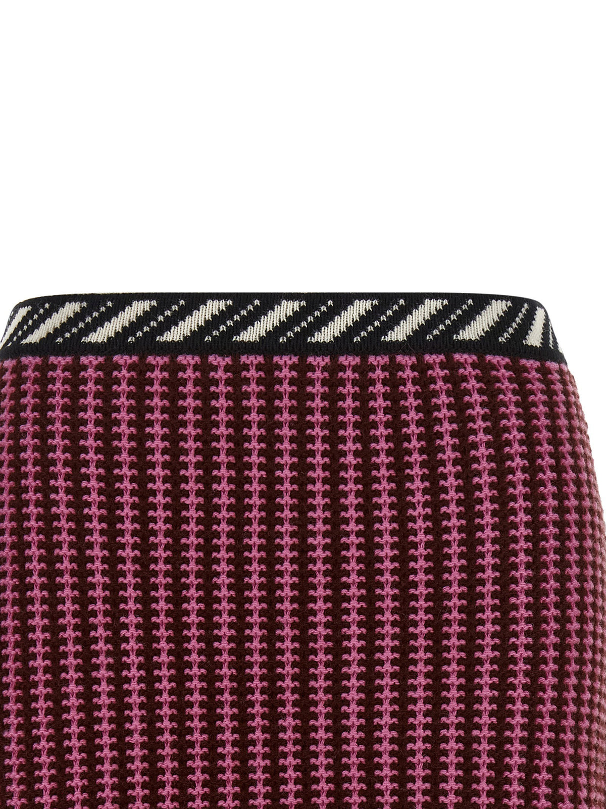 Versace Crochet Knit Skirt