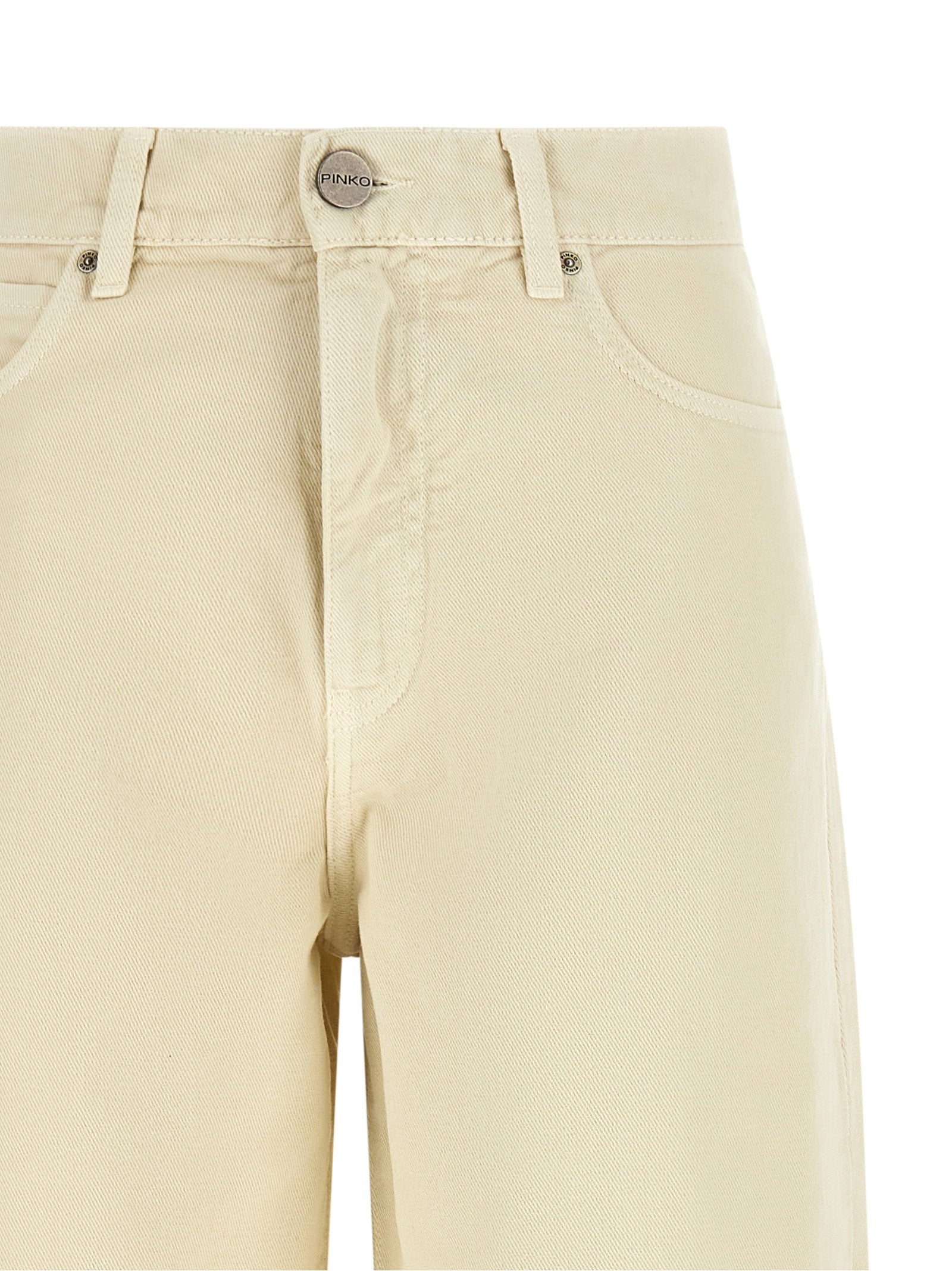 Pinko Love Birds Embroidery Jeans