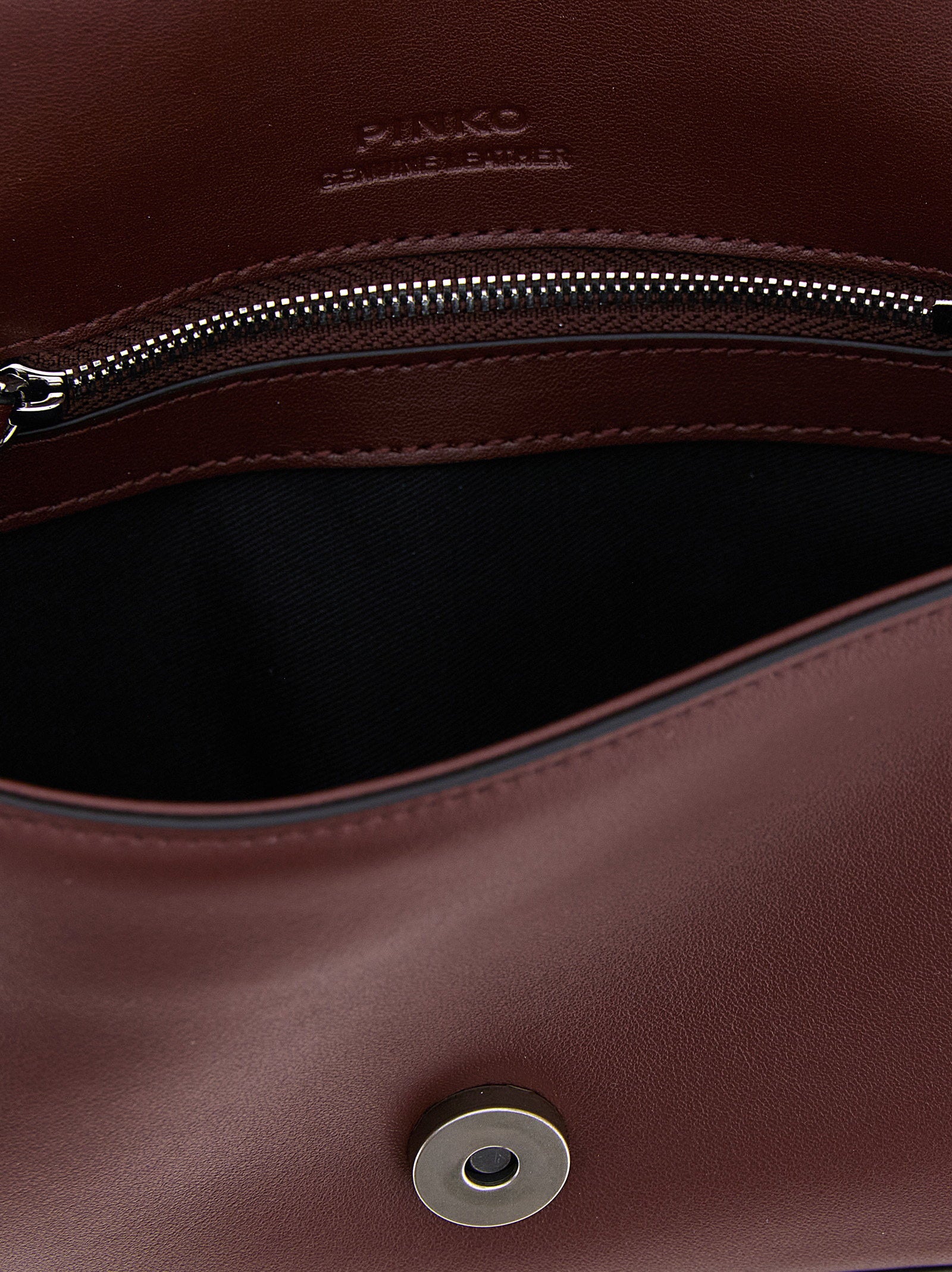 Pinko Mini Love Slouchy Shoulder Bag