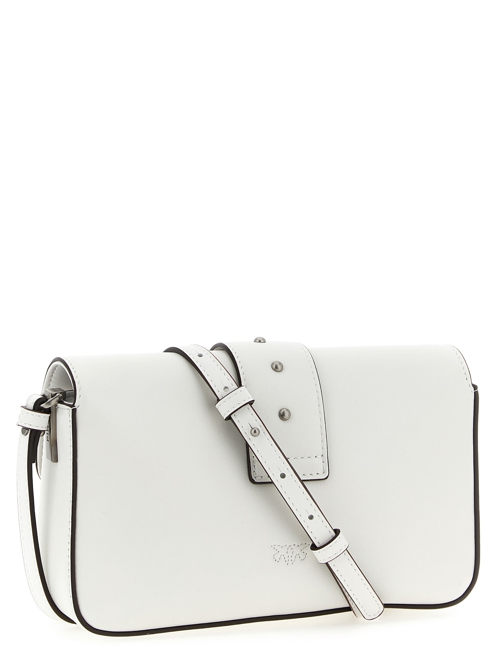 Pinko Mini Love Slouchy Shoulder Bag