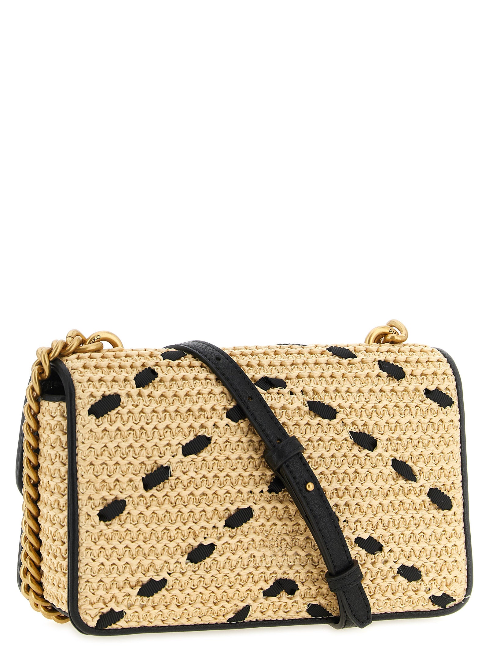 Pinko Mini Love One Light Crossbody Bag