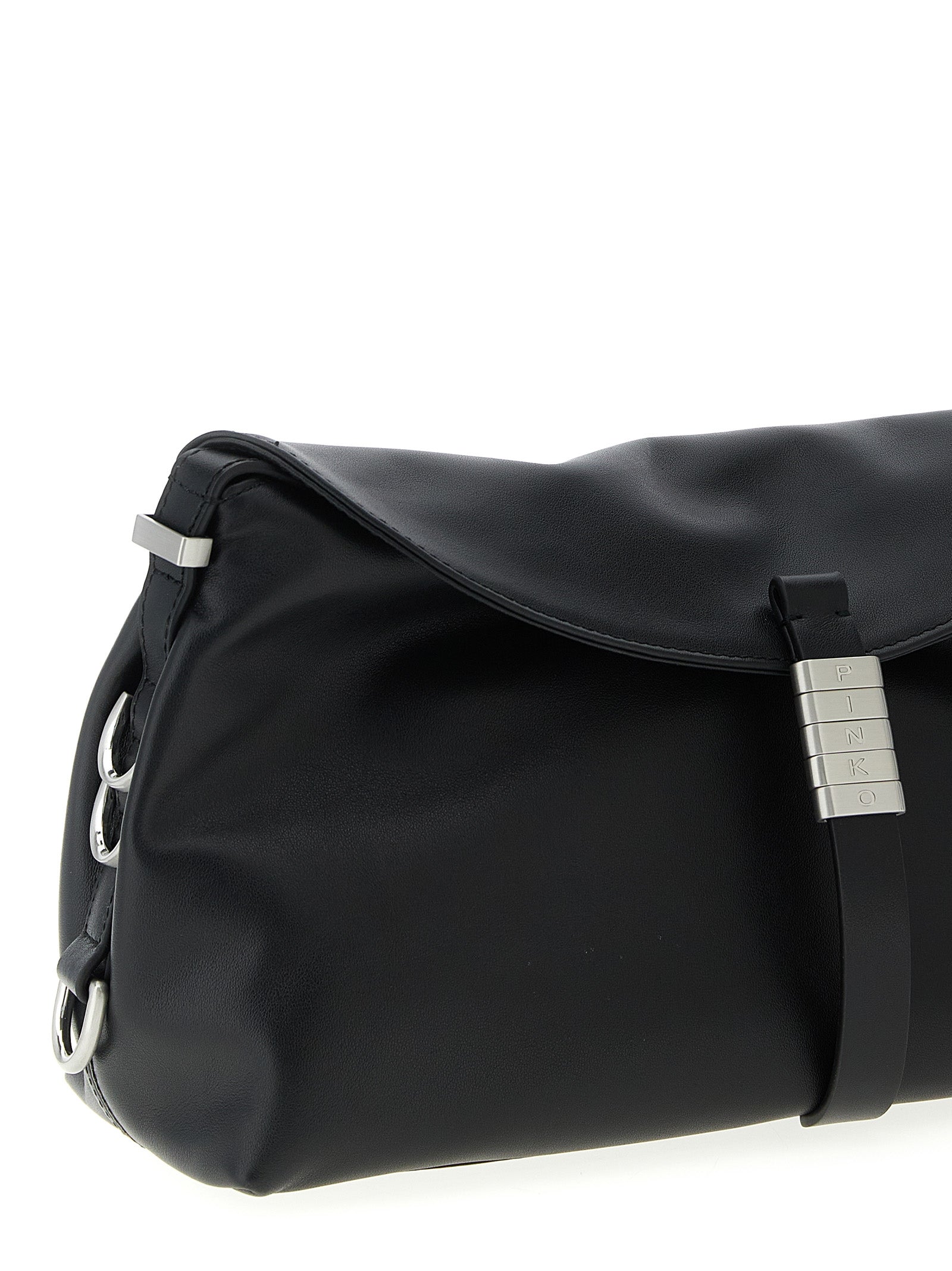 Pinko Saddle Baguette Shoulder Bag