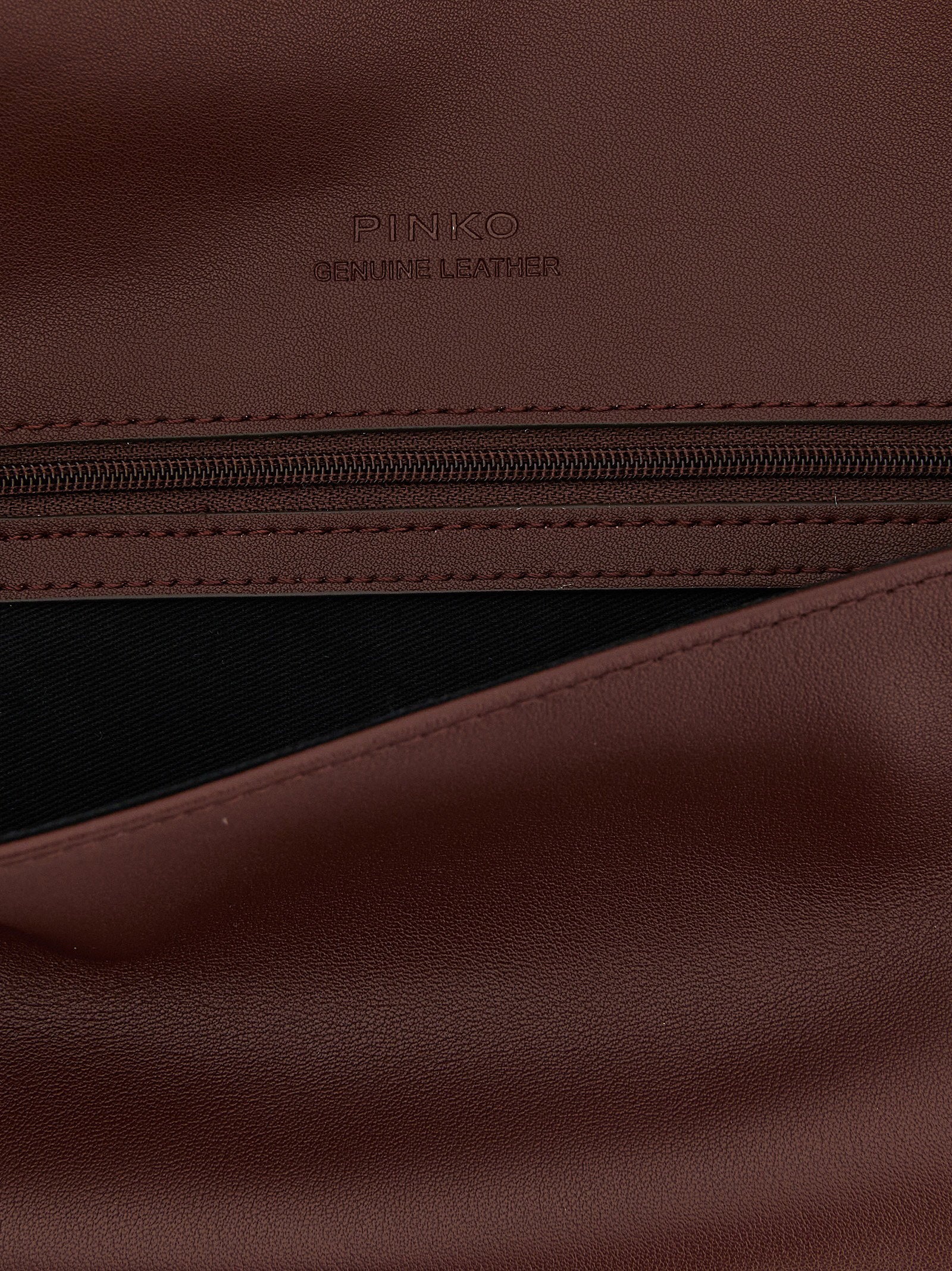 Pinko Medium Love Click Soft Horizontal Clutch Bag