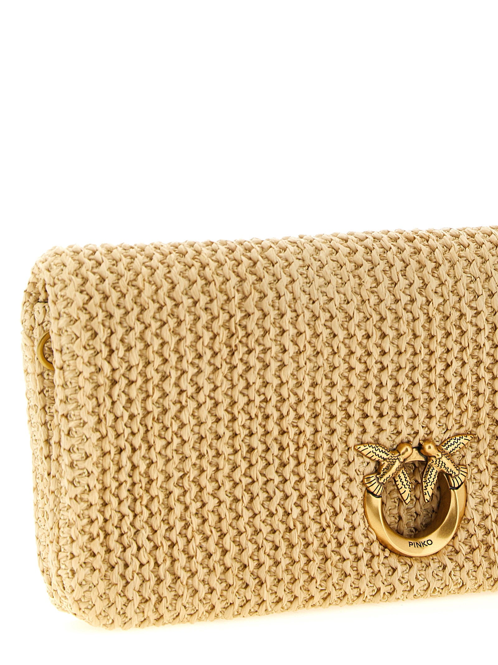 Pinko Love Bag Click Soft Horizontal Clutch