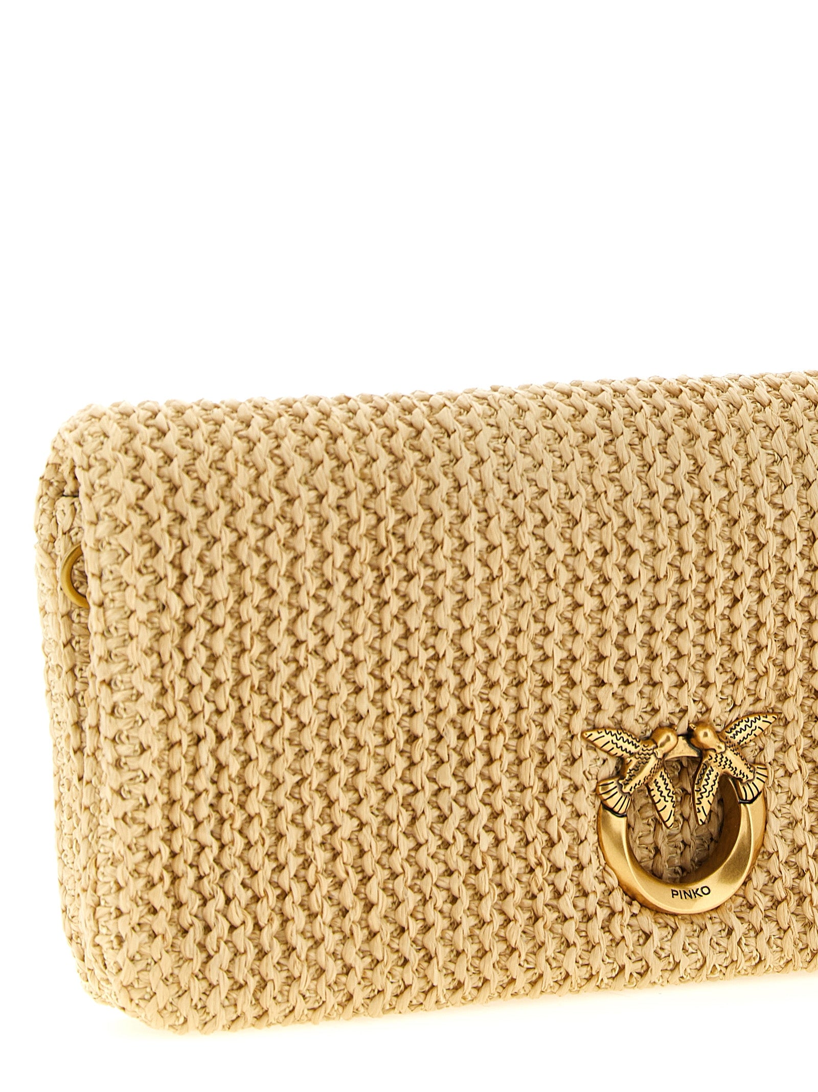 Pinko Love Bag Click Soft Horizontal Clutch