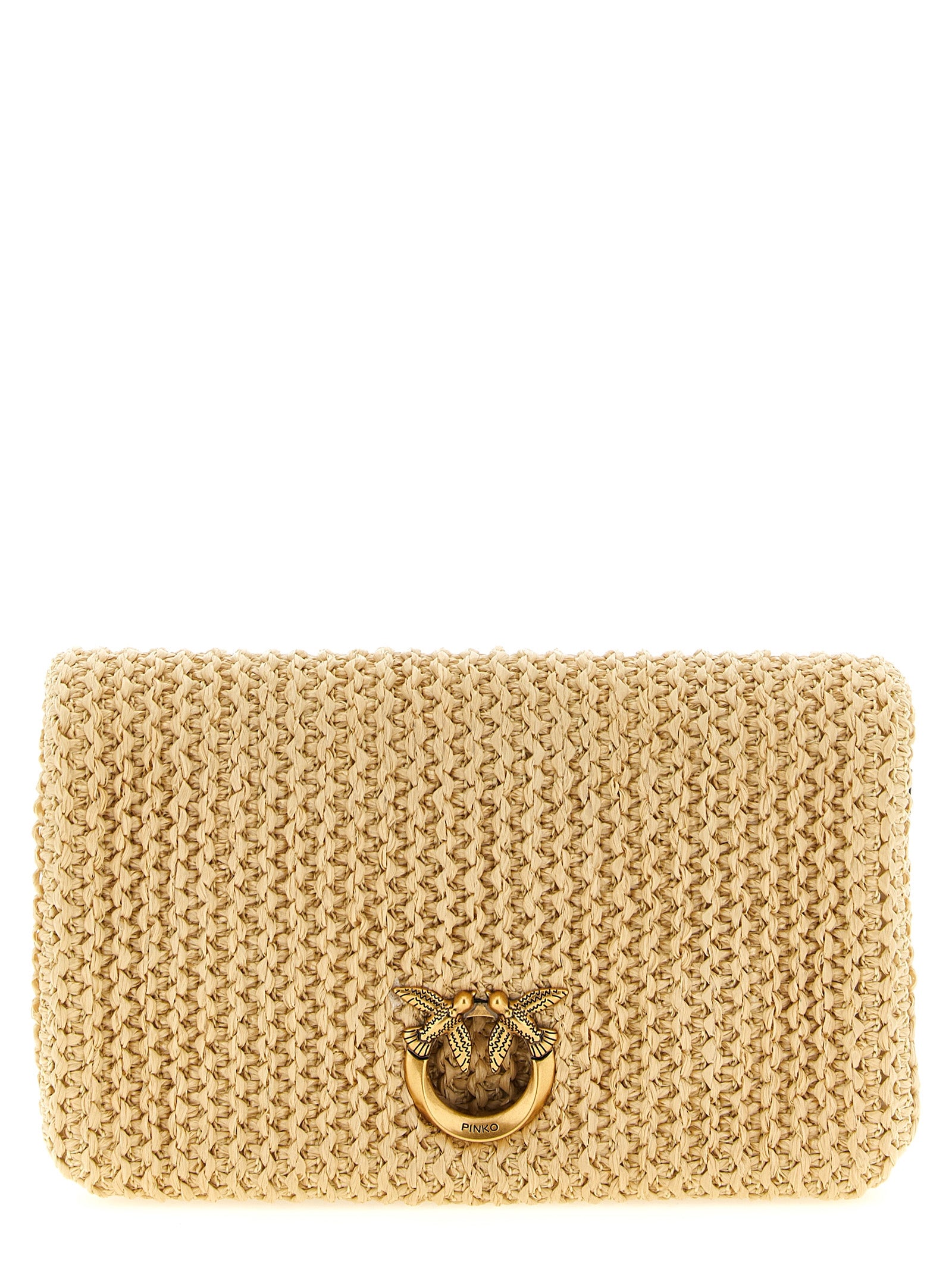 Pinko Love Click Soft Horizontal Mini Clutch