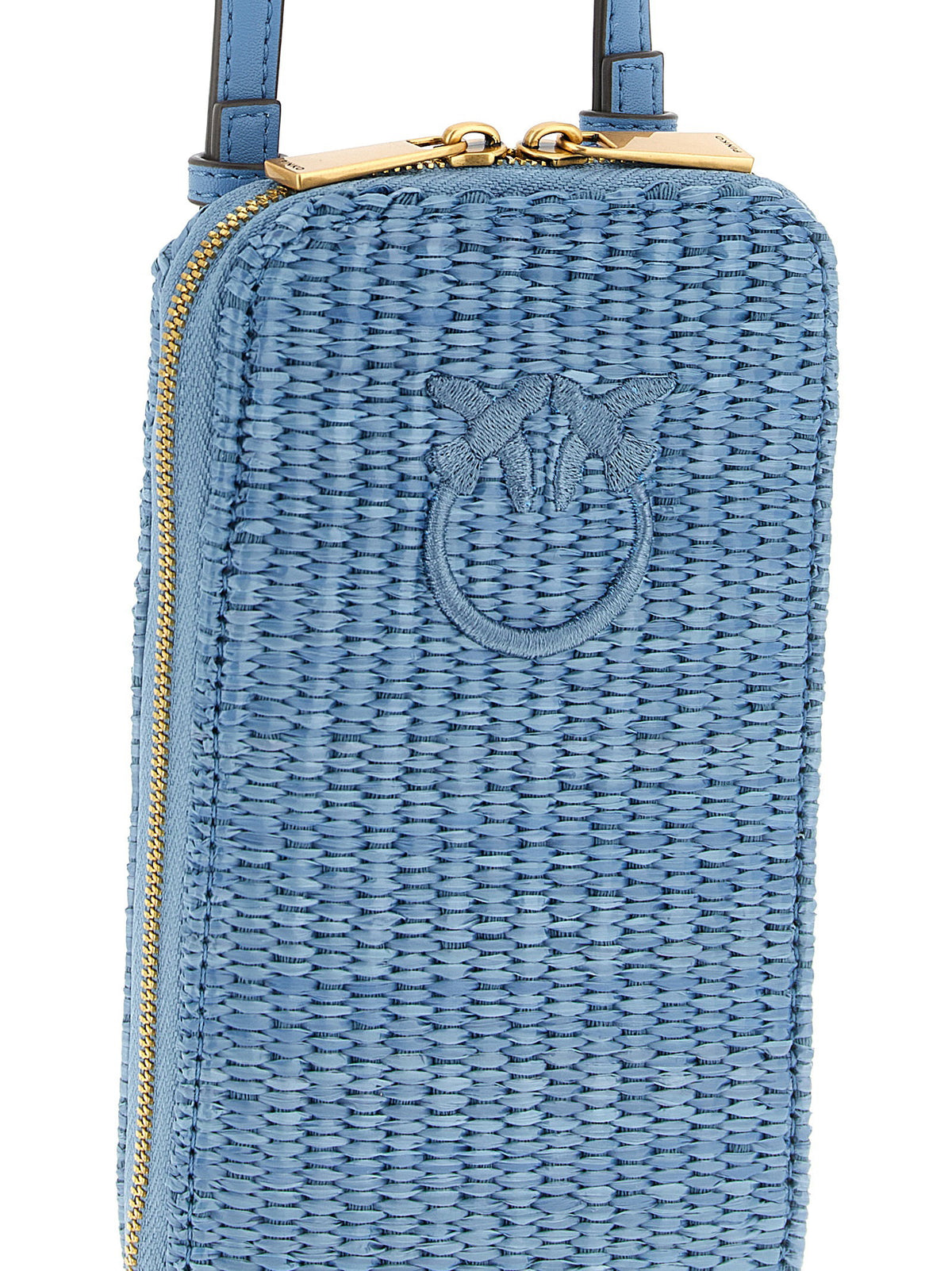 Pinko Raffia Smartphone Holder