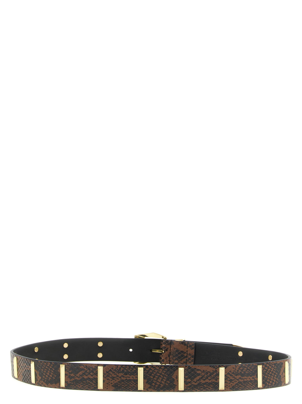 Pinko Python Print Belt