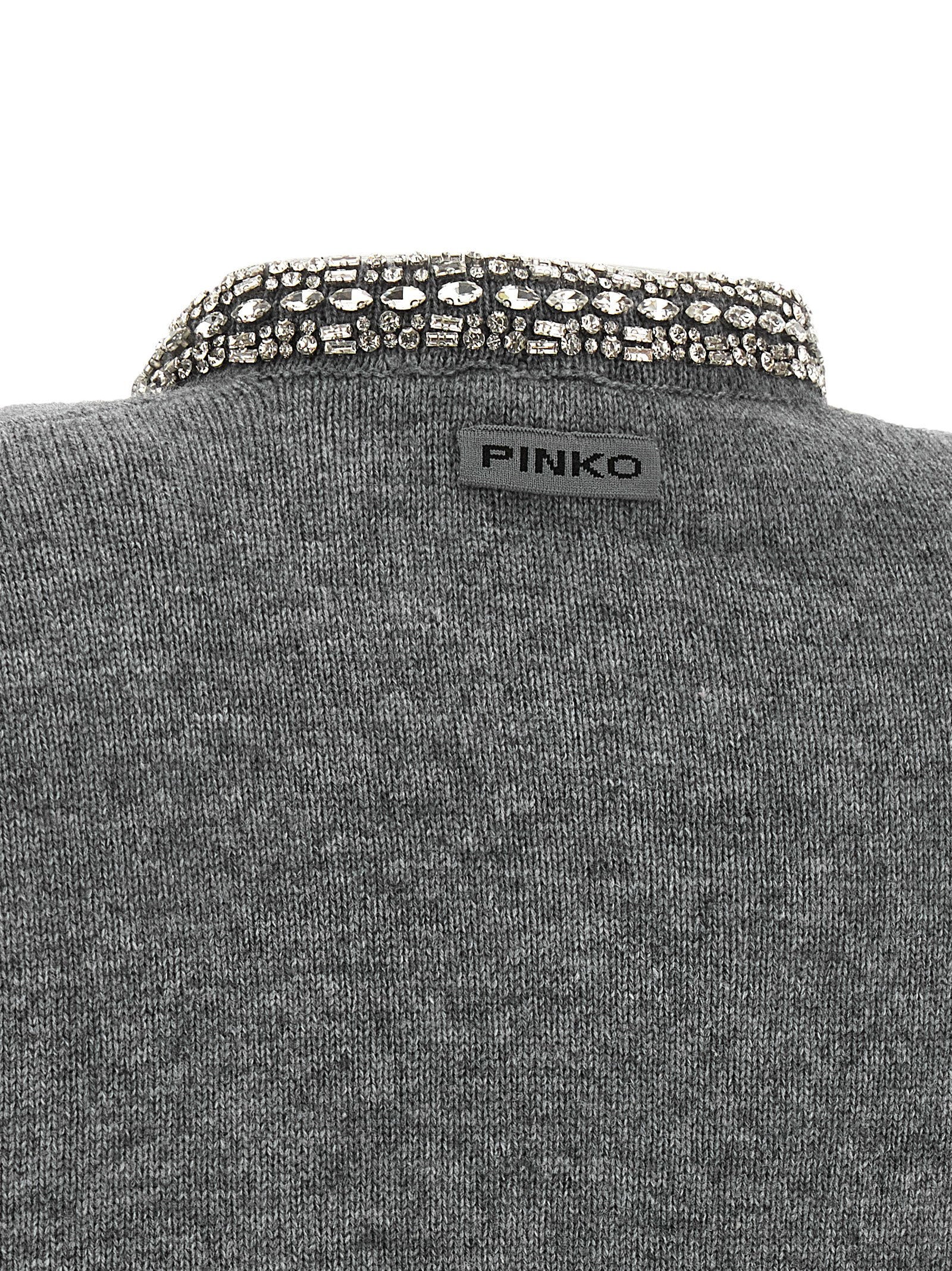 Pinko Jewel Collar Cardigan