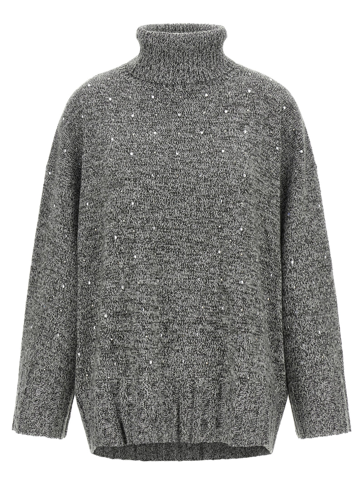 Pinko Crystal Turtleneck Sweater