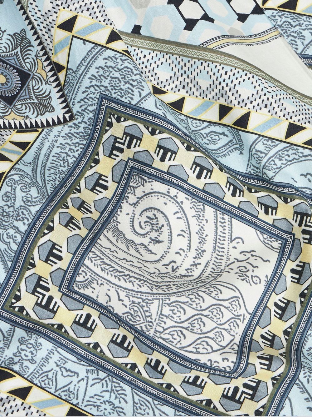 Etro Mix-print belted dress