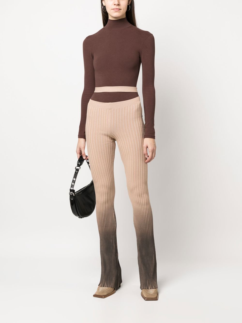 AndreĀdamo AndreÄdamo Printed cut-out trousers