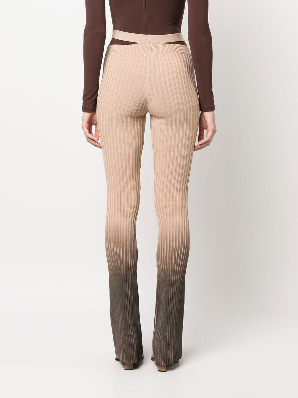 AndreĀdamo AndreÄdamo Printed cut-out trousers