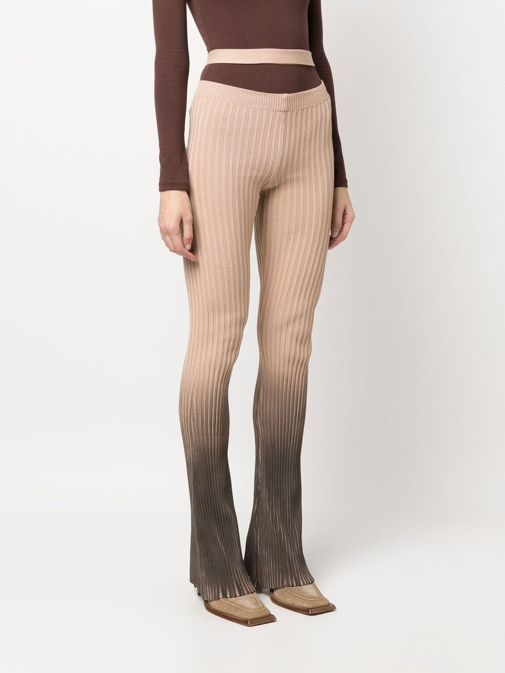 AndreĀdamo AndreÄdamo Printed cut-out trousers