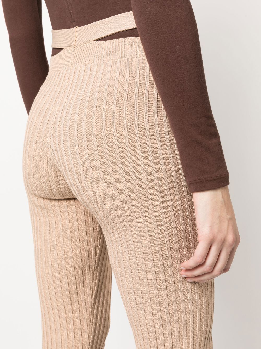 AndreĀdamo AndreÄdamo Printed cut-out trousers