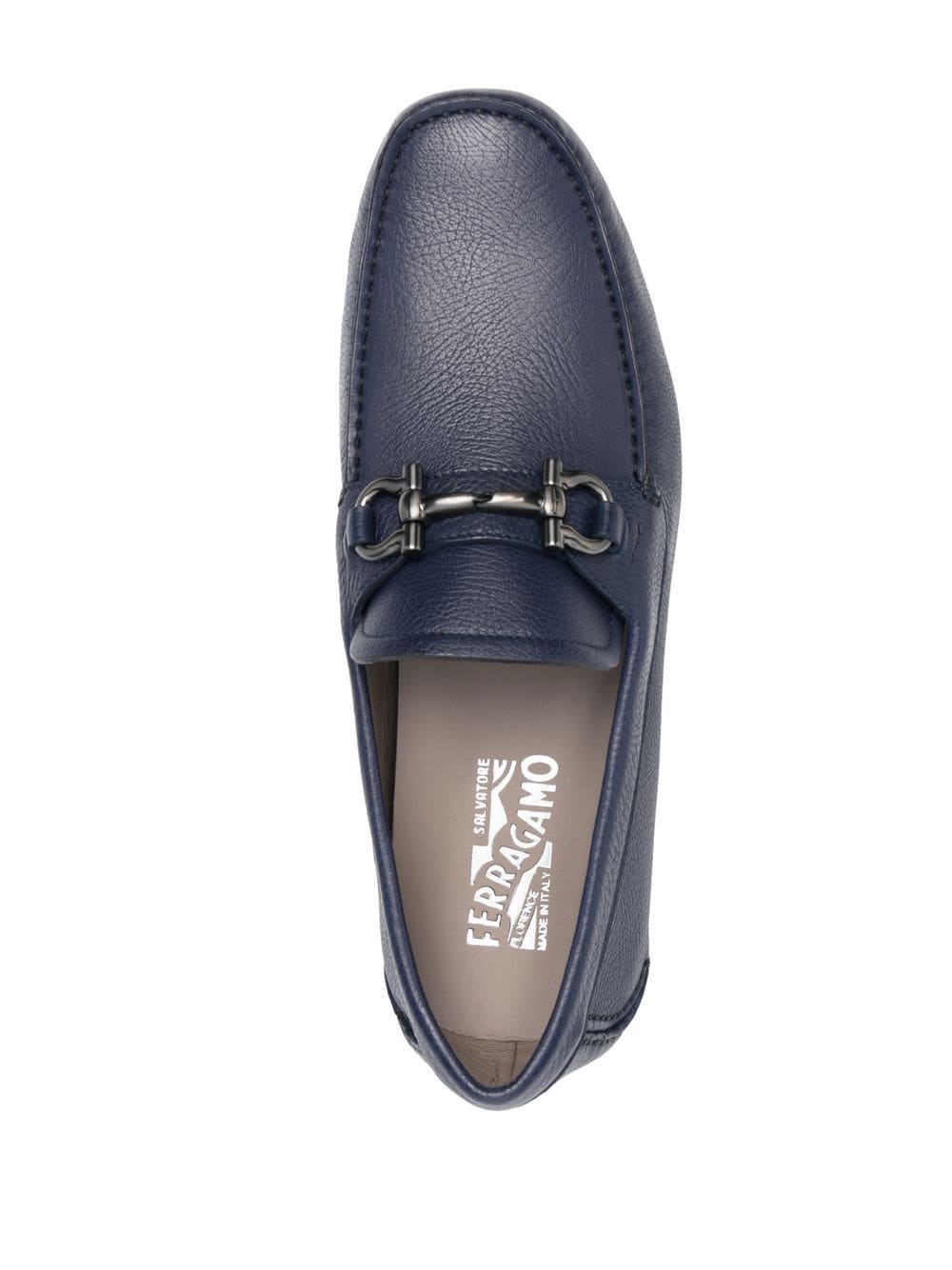 Ferragamo Gancini-buckle loafers