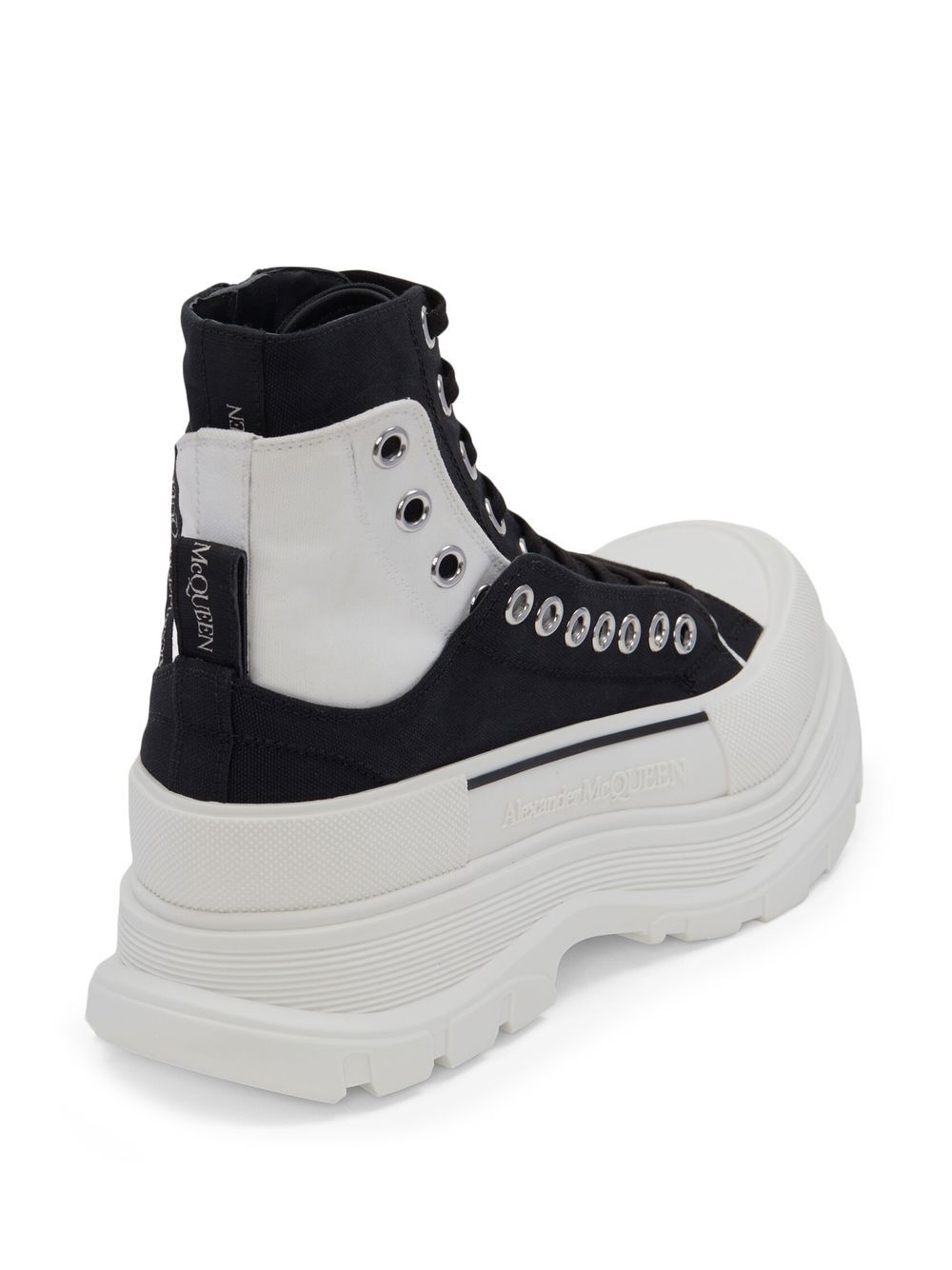 Alexander McQueen Tread Slick lace-up Fastening Boots