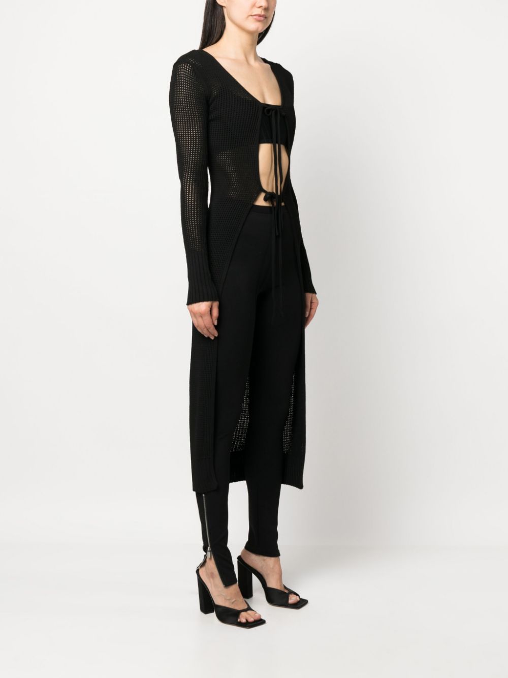 AndreĀdamo AndreÄdamo Knit long cardigan