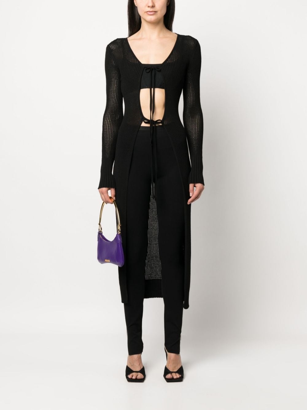 AndreĀdamo AndreÄdamo Knit long cardigan
