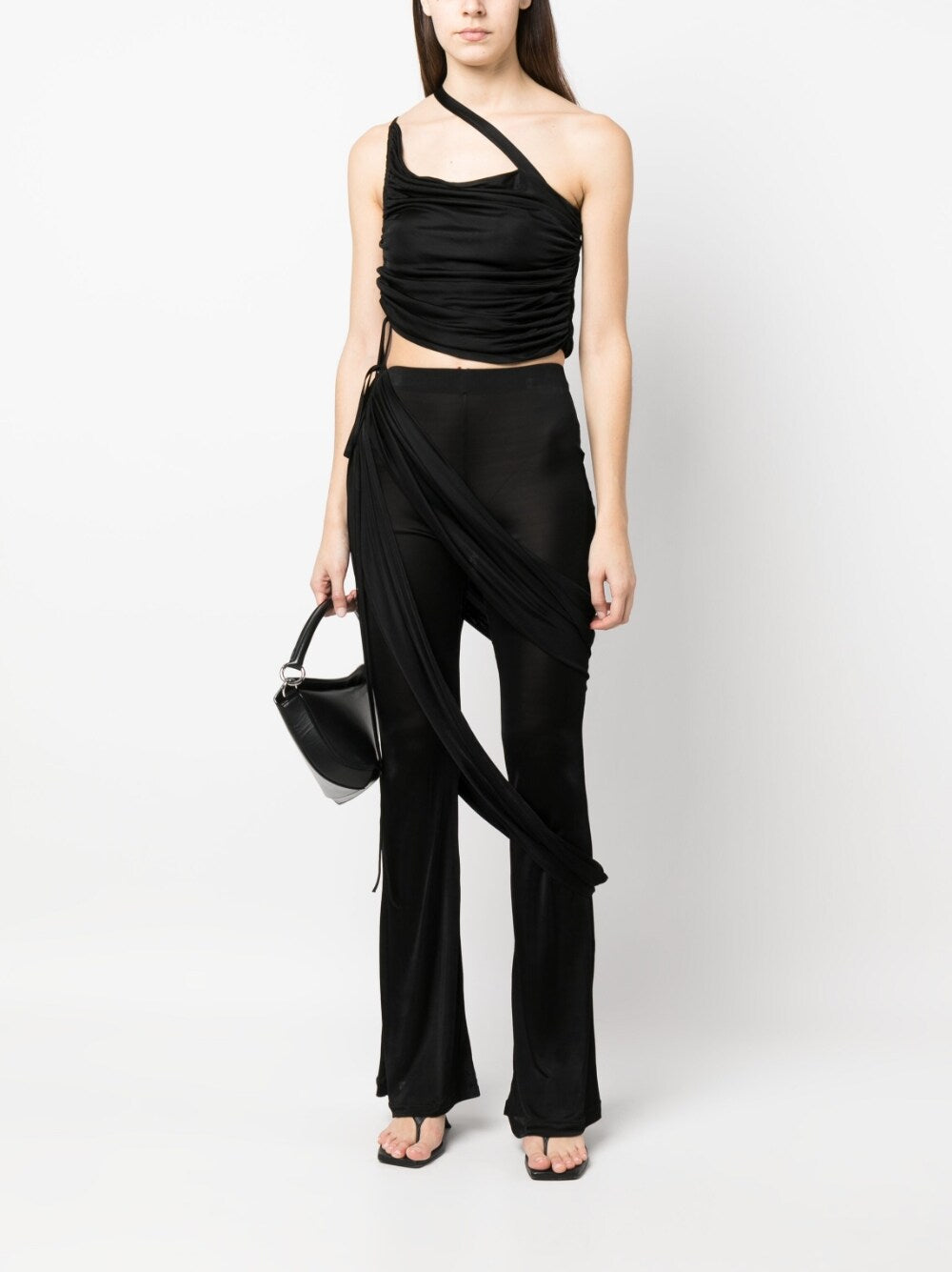 AndreĀdamo AndreÄdamo Cropped jersey top