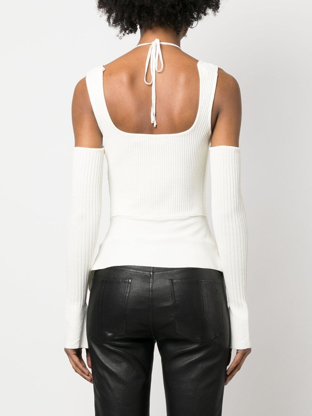 AndreĀdamo AndreÄdamo Knit ribbed top