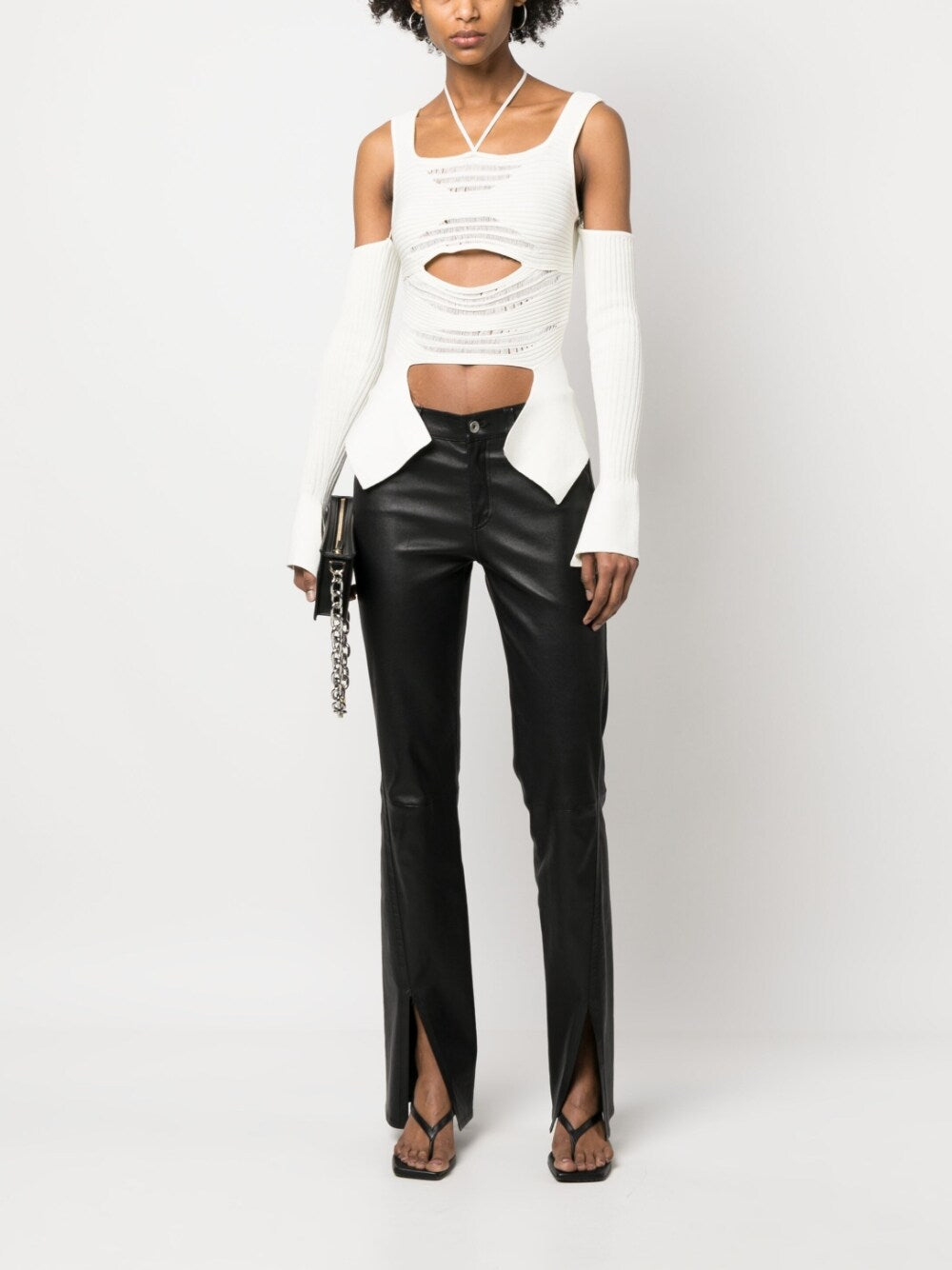 AndreĀdamo AndreÄdamo Knit ribbed top