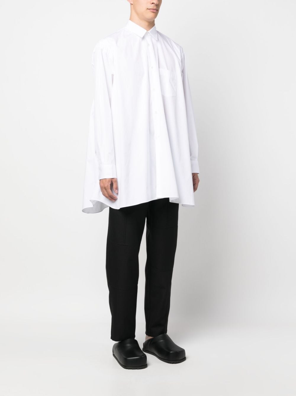 Comme Des Garcons Shirt with side slit