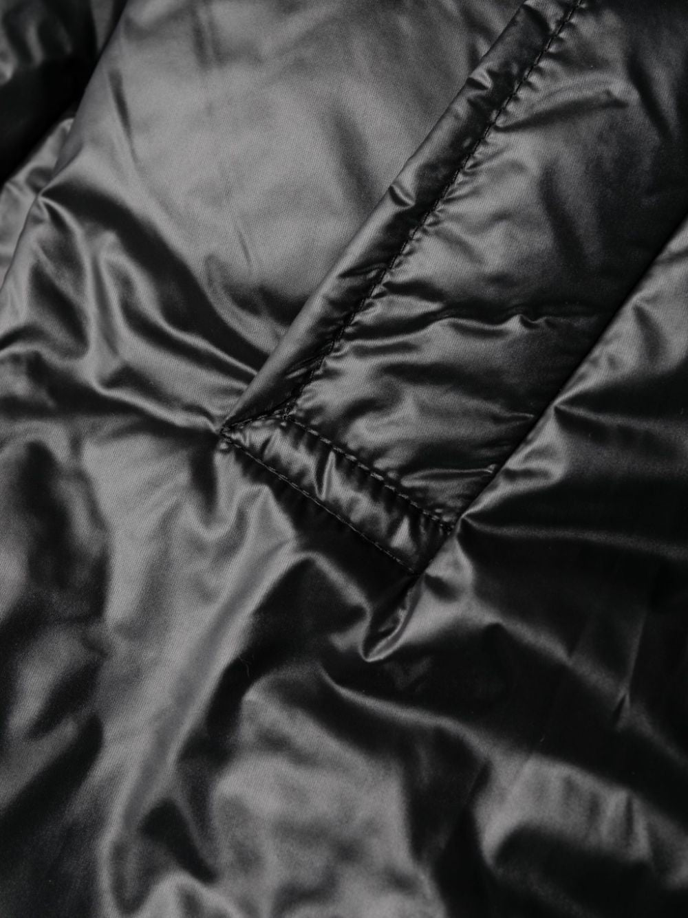 Saint Laurent Cassandre logo-embossed hooded raincoat