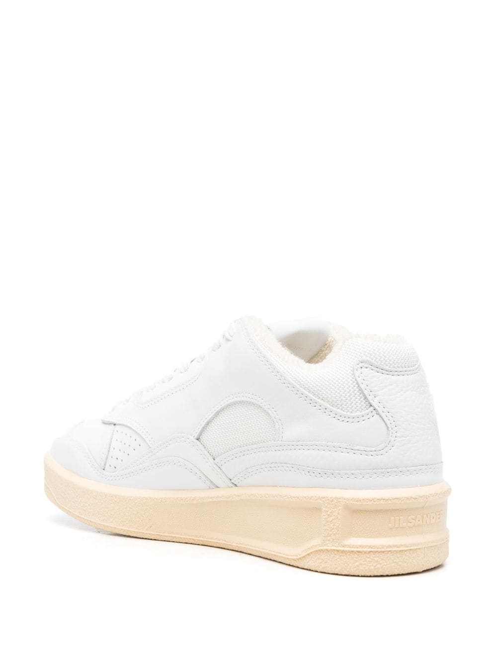 Jil Sander Panelled Low-Top Leather Sneakers