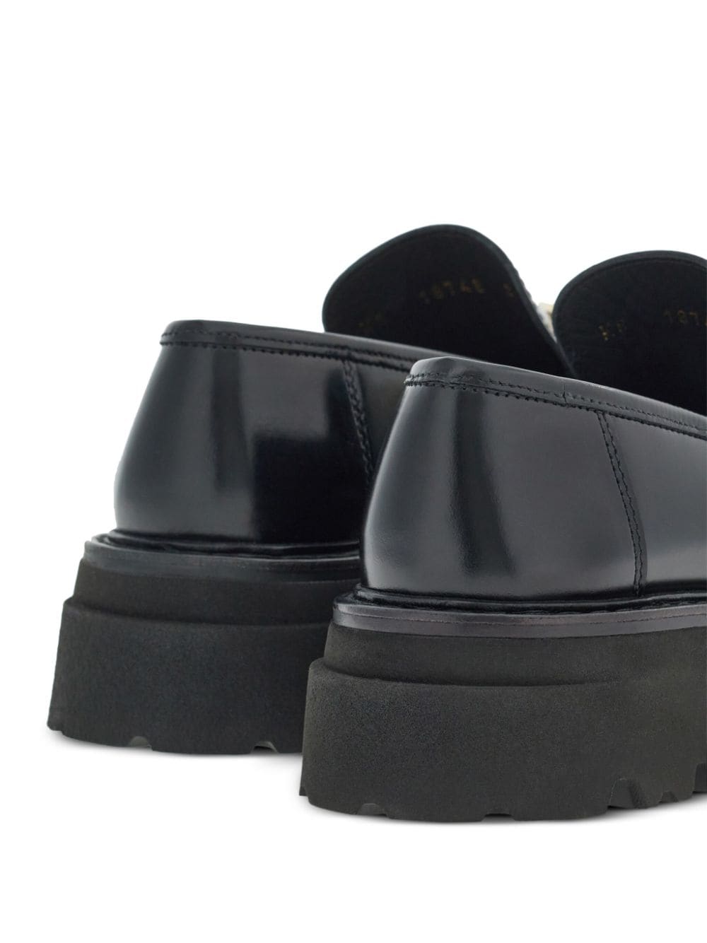 Ferragamo Gancini-buckle Leather Loafers