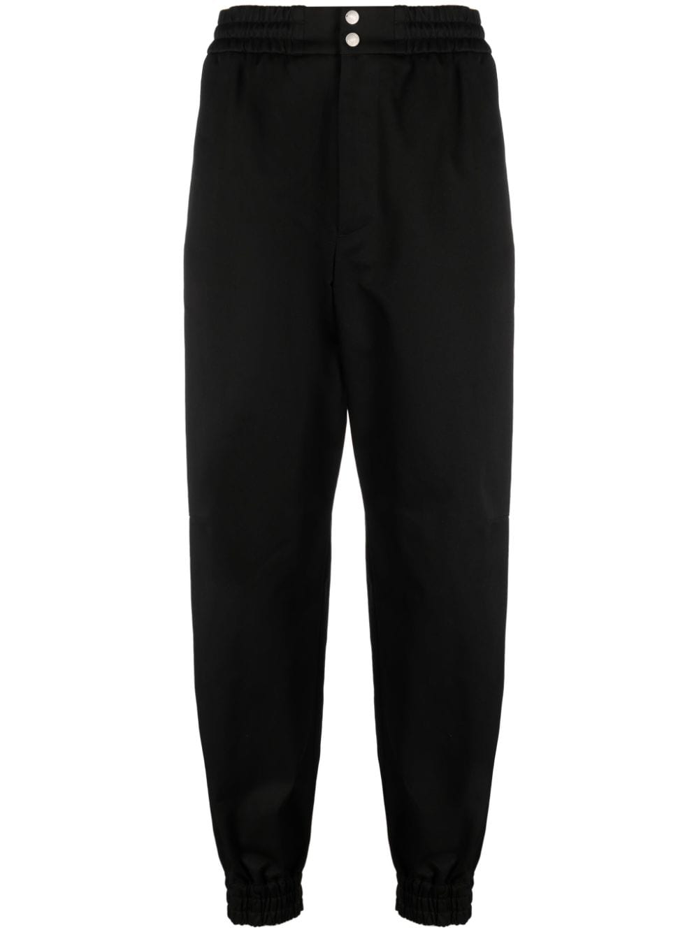 Alexander McQueen Tapered-leg cotton trousers
