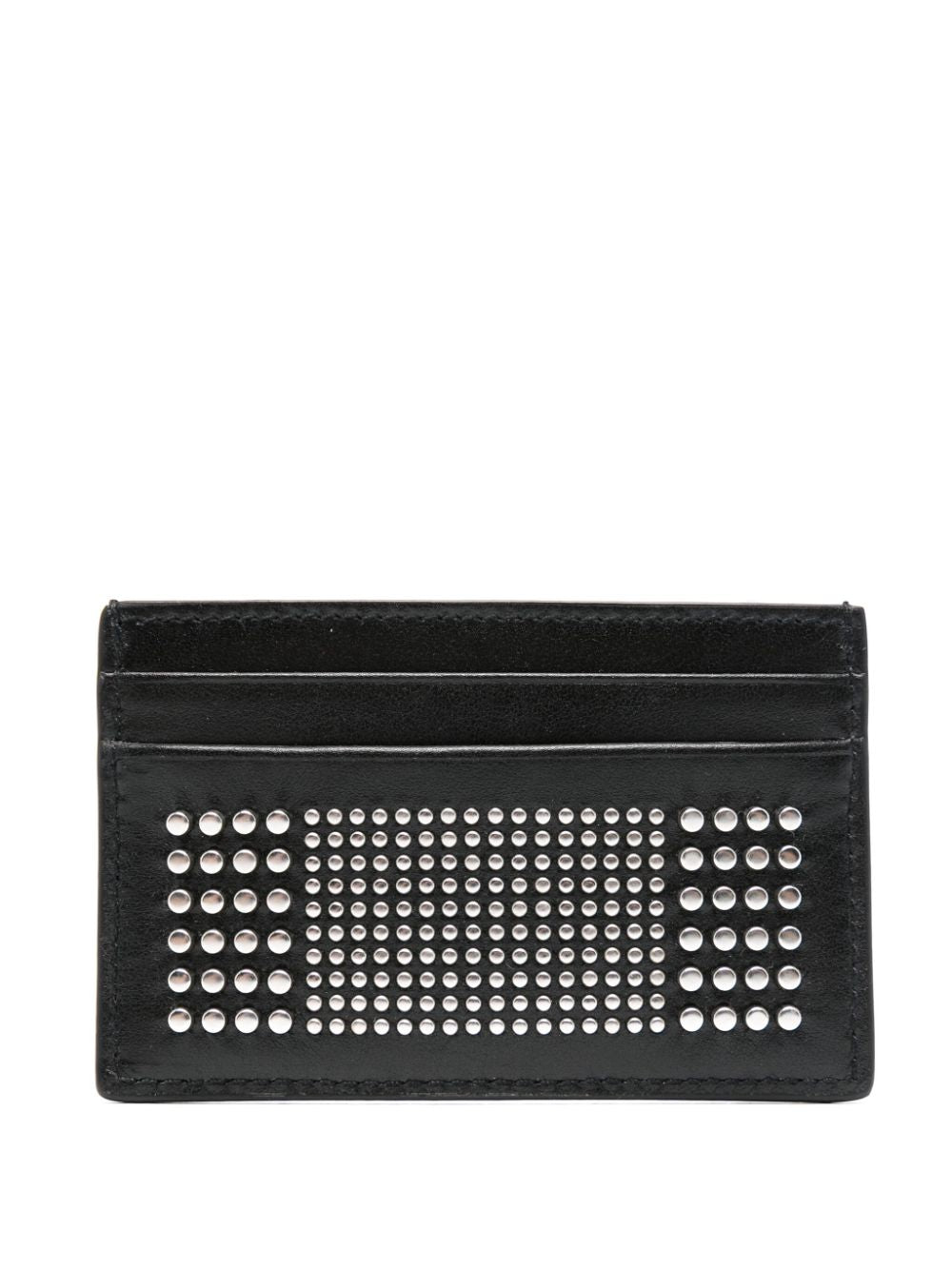 Alexander McQueen Studded leather card case